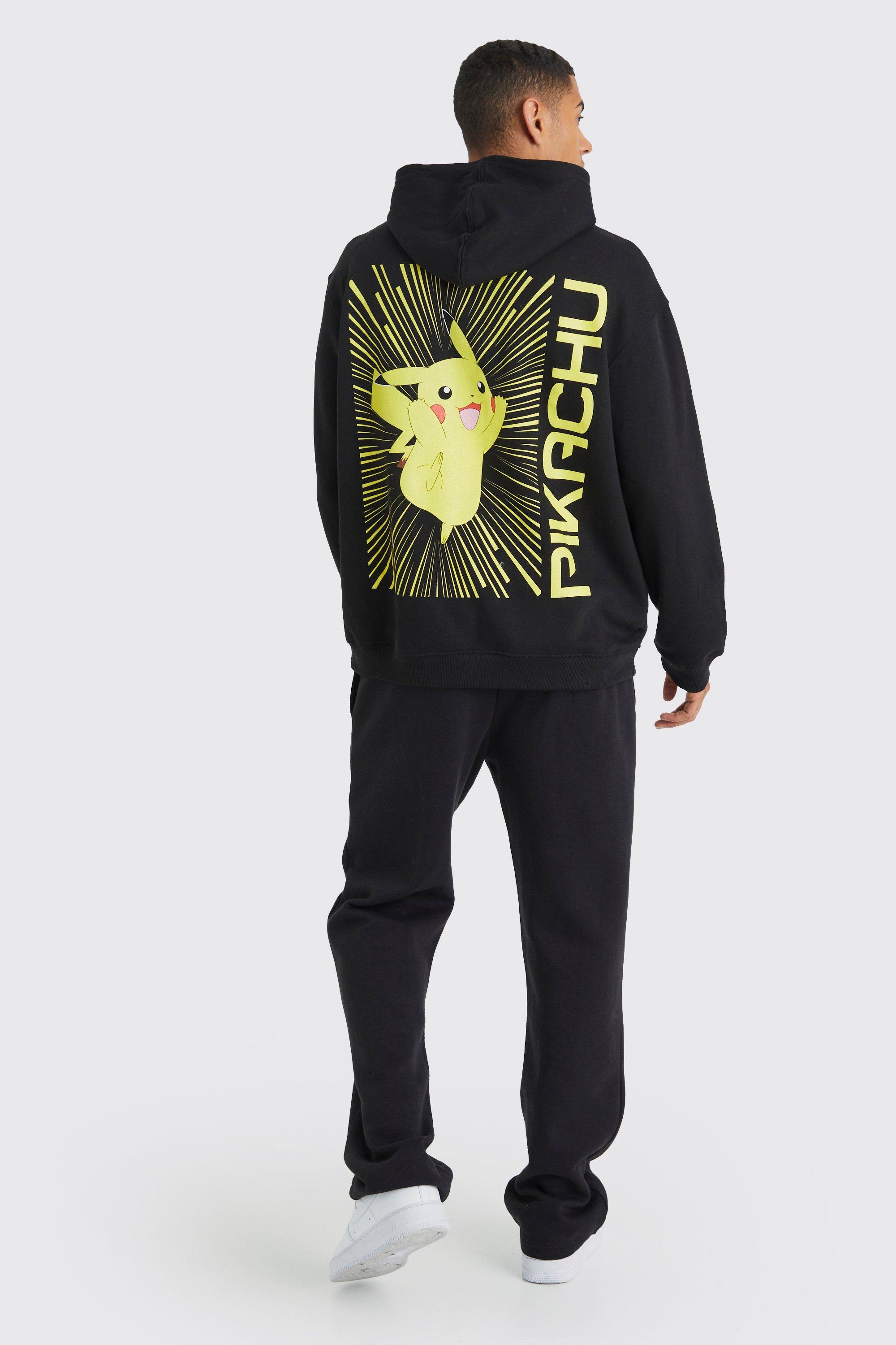 Pull and best sale bear pikachu hoodie