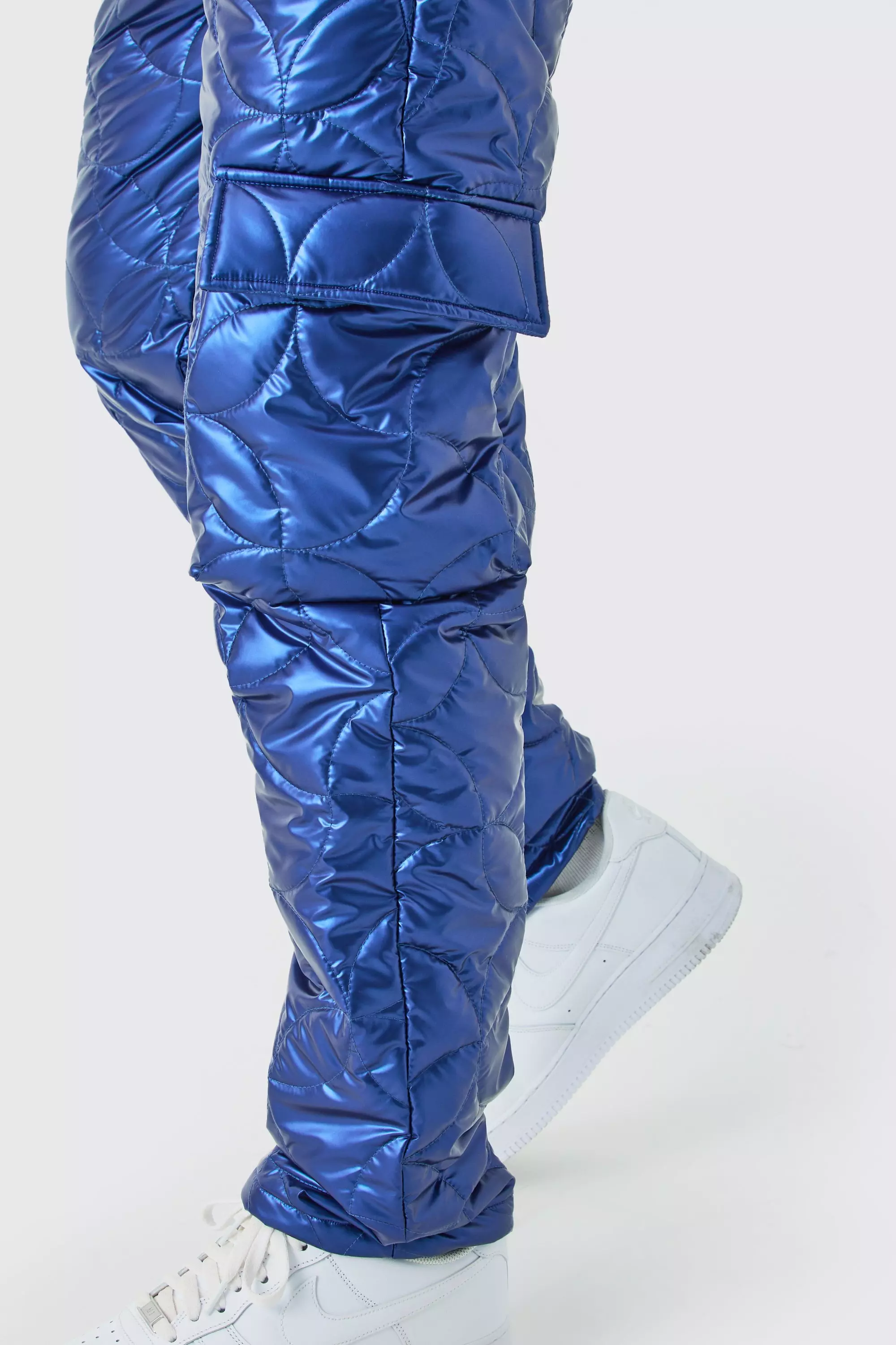 Quilted cargo pants shop