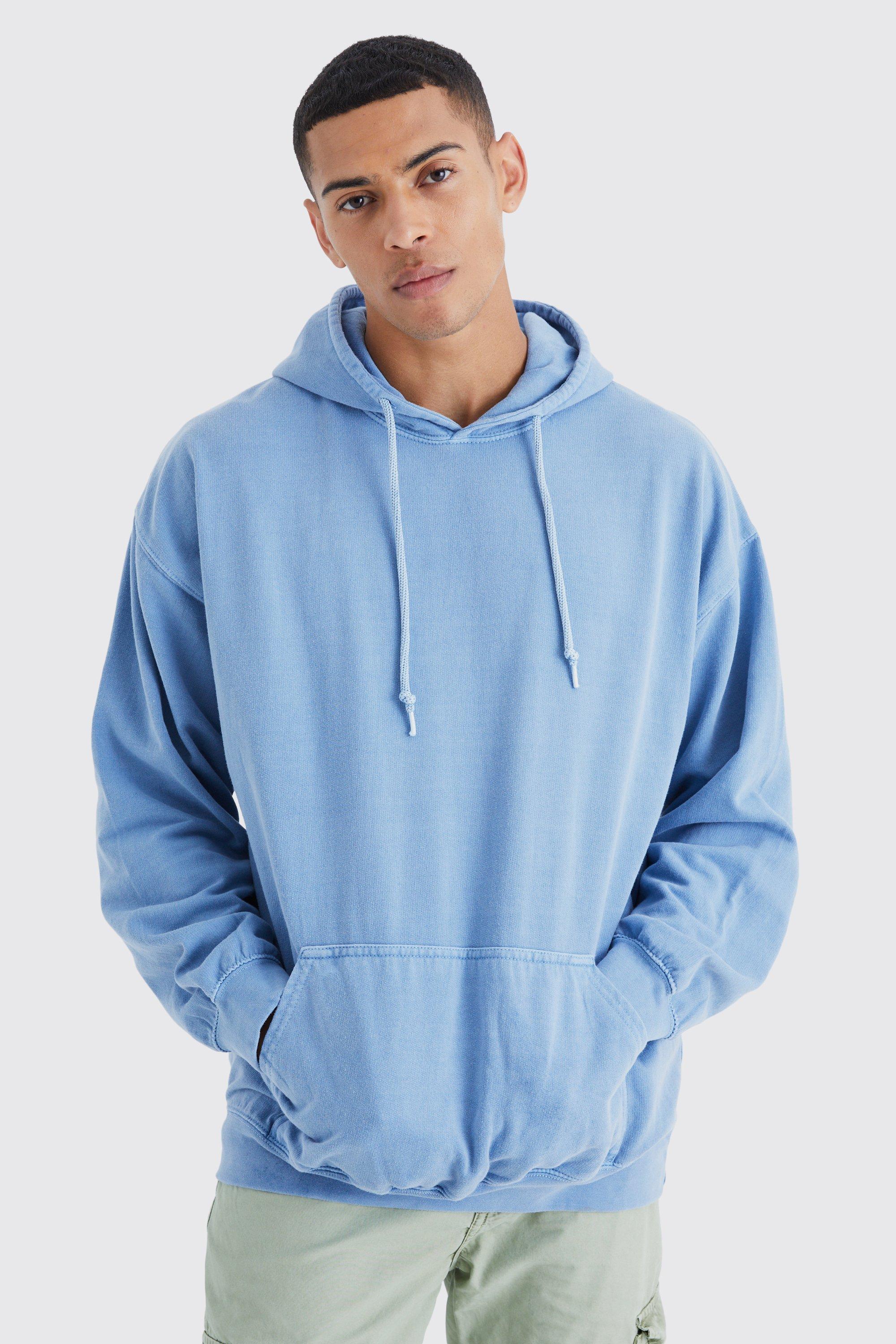 Baby blue best sale graphic hoodie