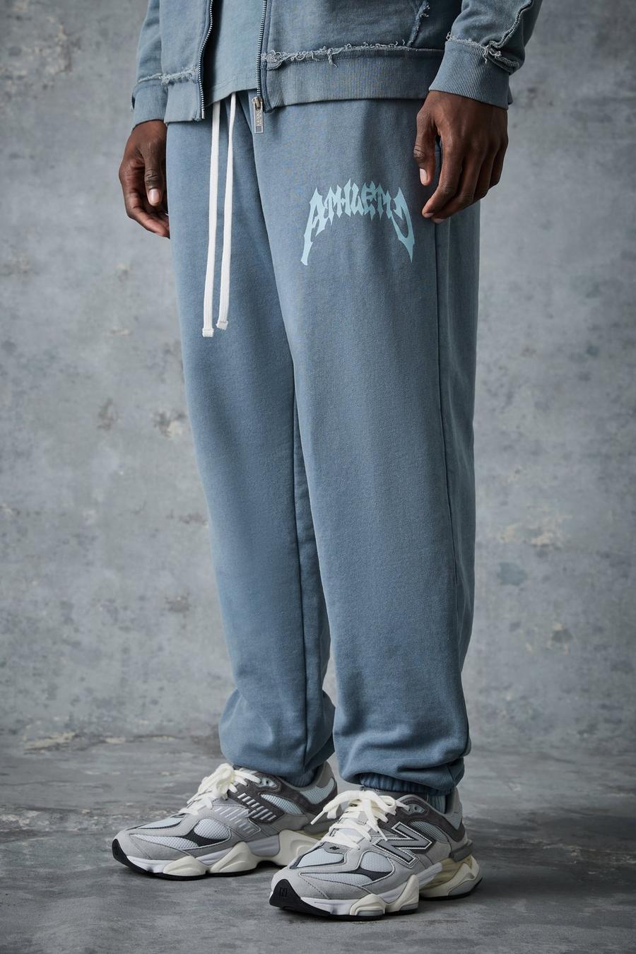 Blue azul Man Active Washed Rest Day Jogger