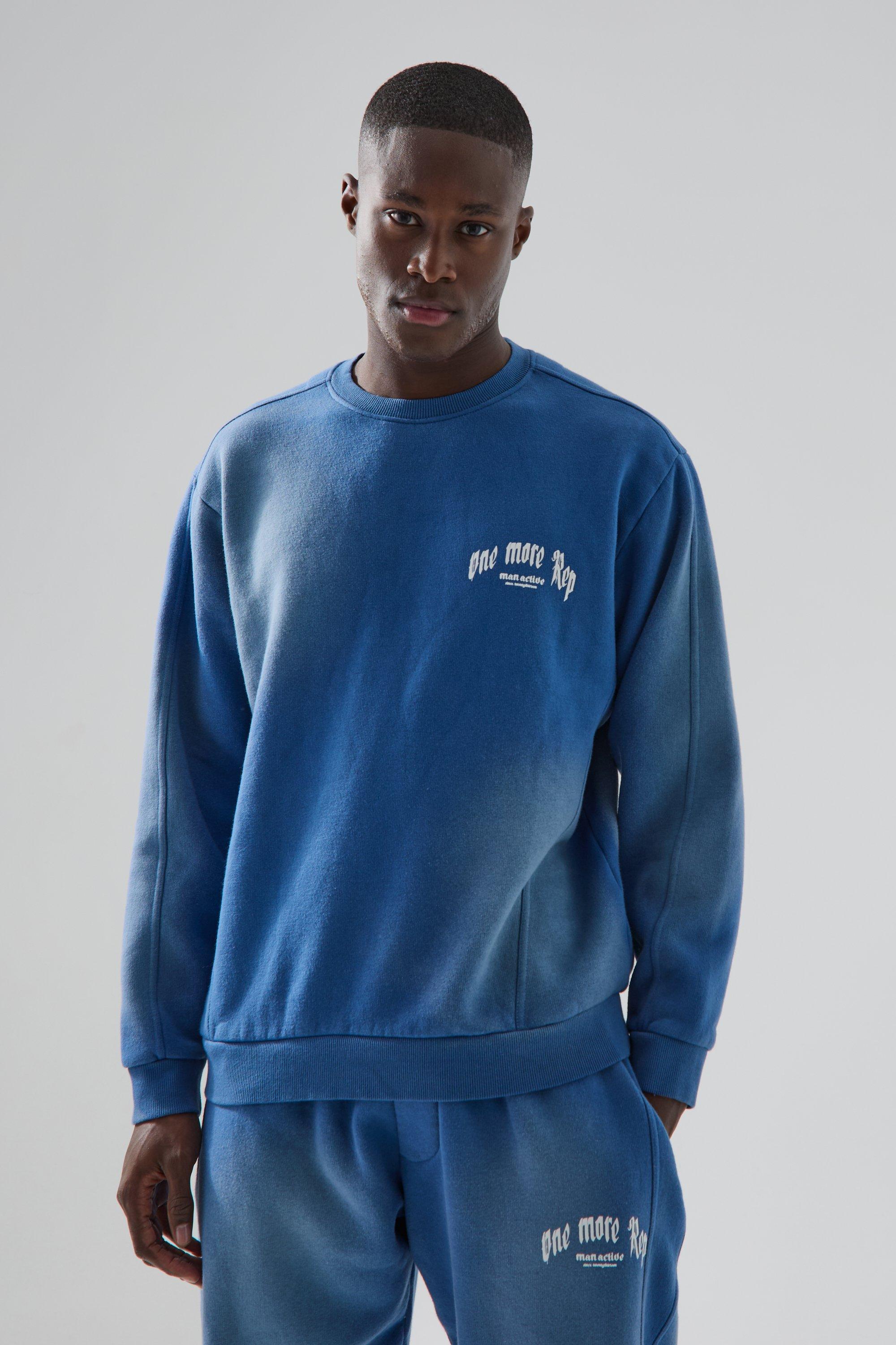 Washed 2024 blue sweatshirt