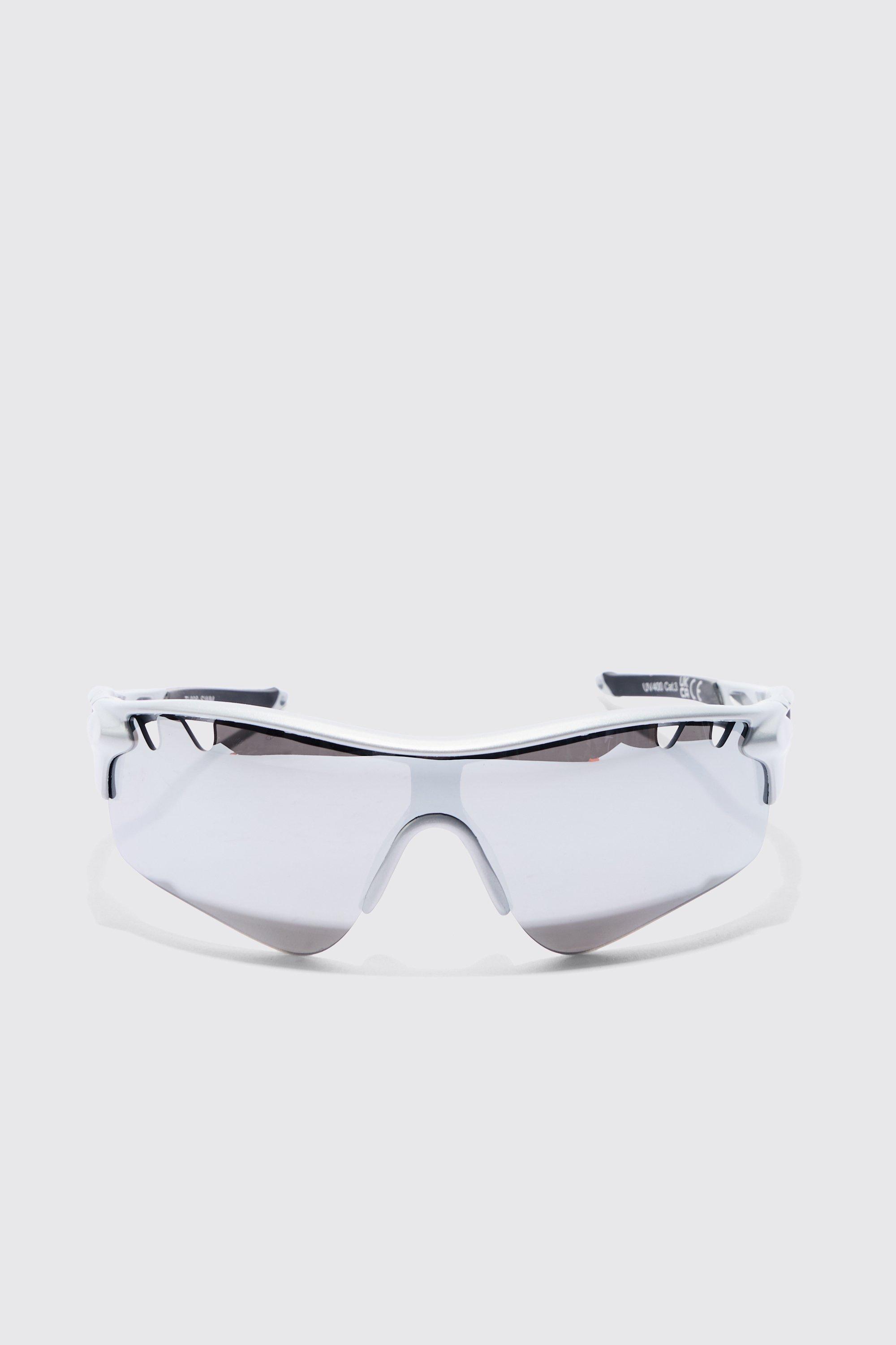 Chrome cheap lens sunglasses