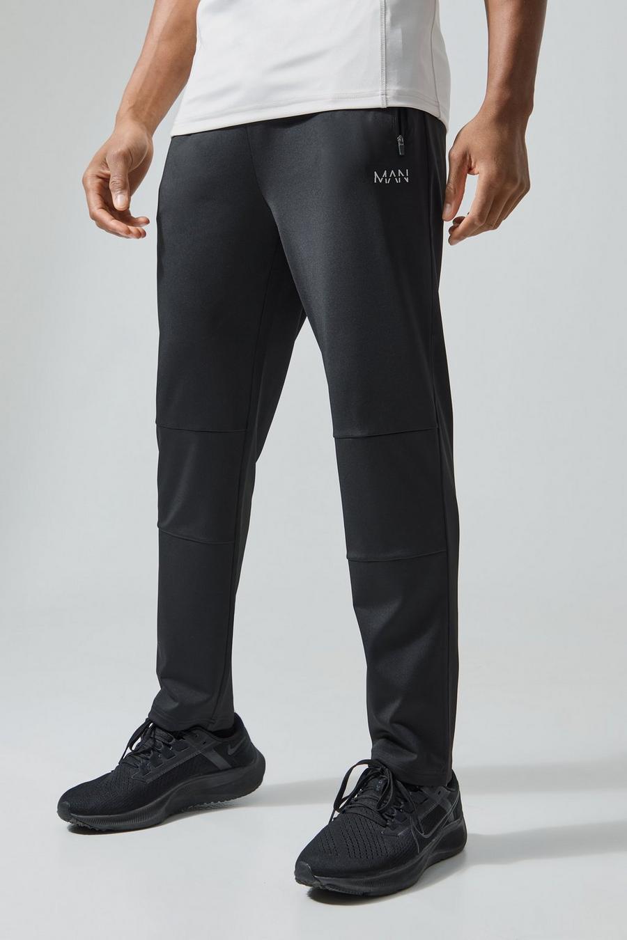 Black Man Active Stretch Joggers image number 1