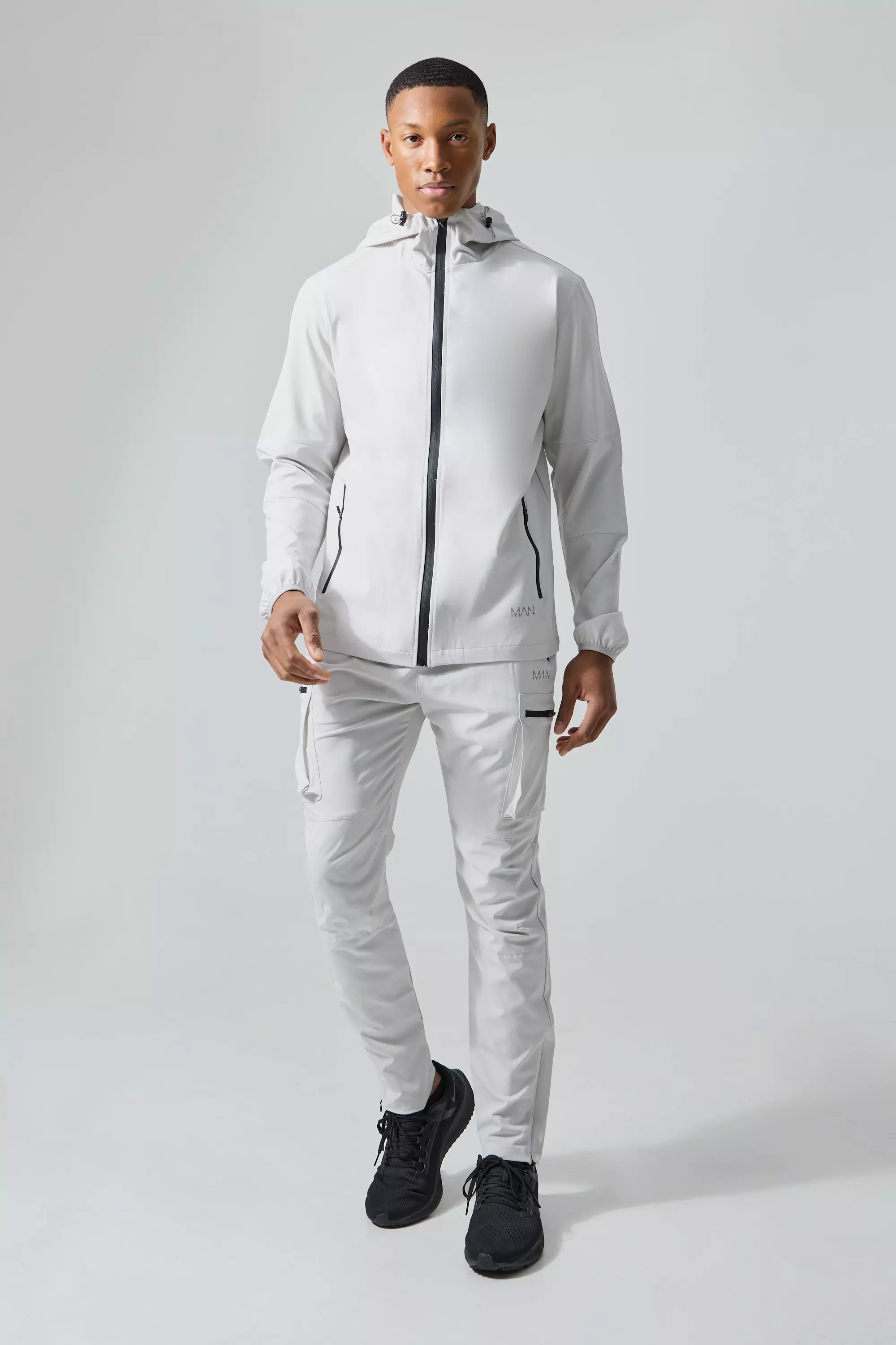 Light grey Man Active Cargo Tracksuit alternative image