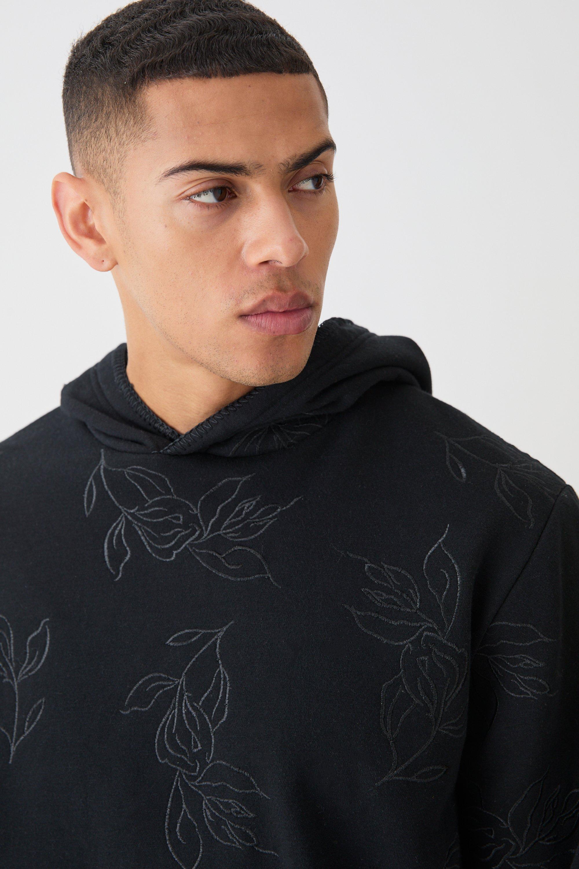 Mens hoodie online boohoo