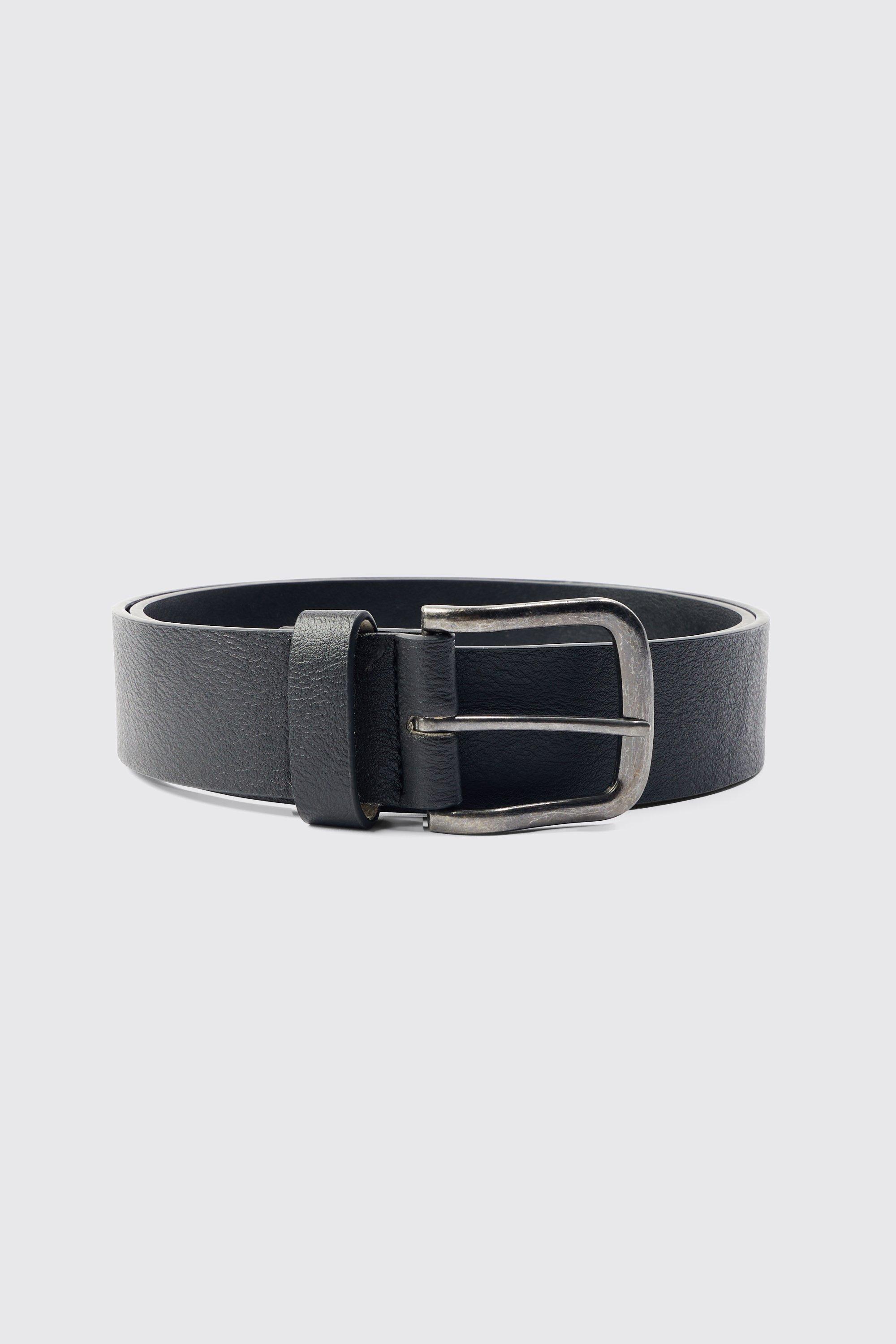 Gun Metal Buckle Belt