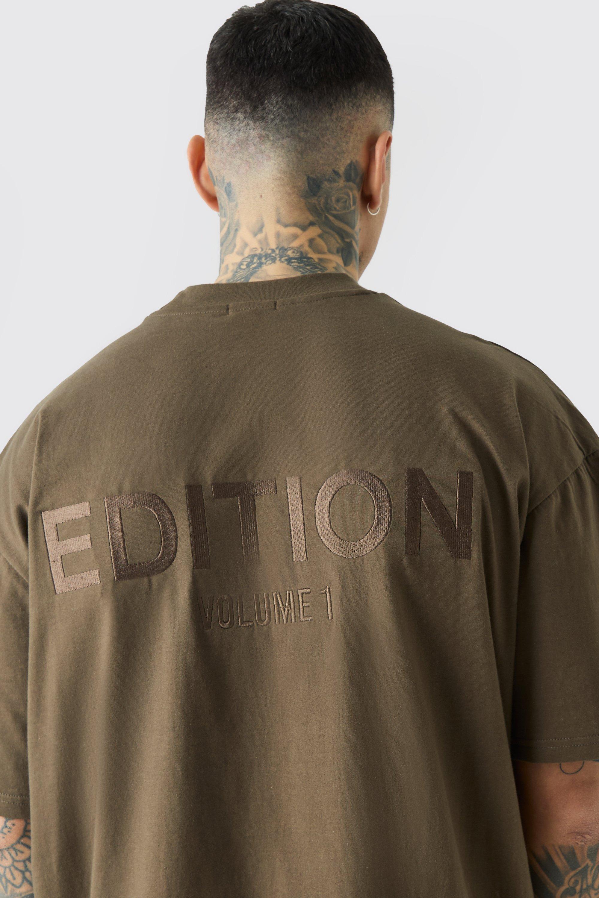 Khaki Heavyweight Oversized T-shirt