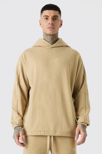 Tall EDITION Oversized Heavyweight Hoodie taupe