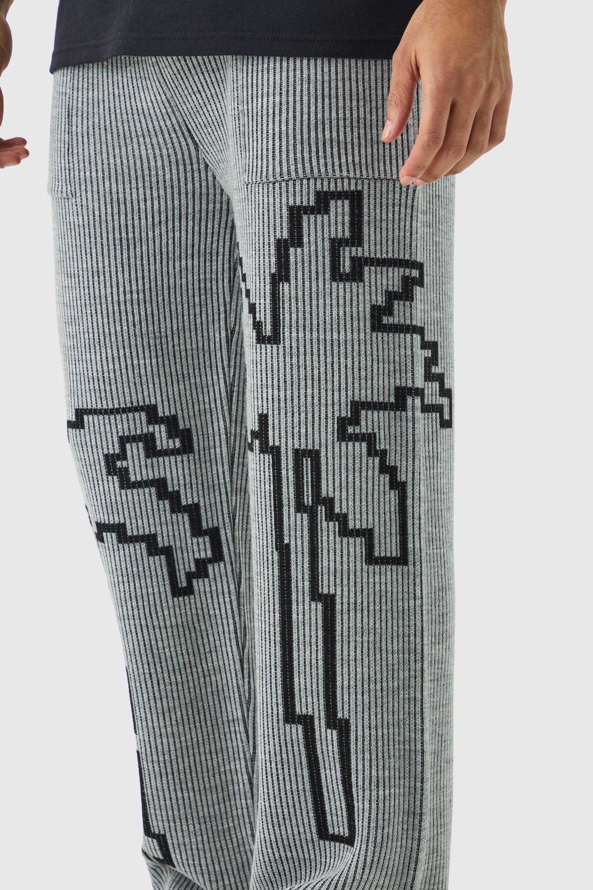 Ribbed best sale knit joggers