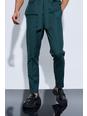 Green Toelopende Pantalons