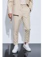 Sand Tapered Fit Suit Trousers