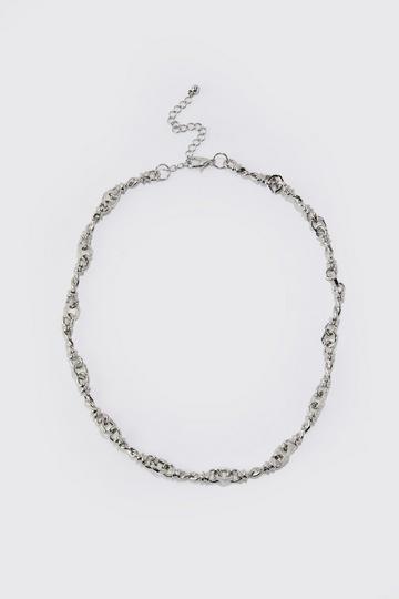 Knot Chain Necklace silver