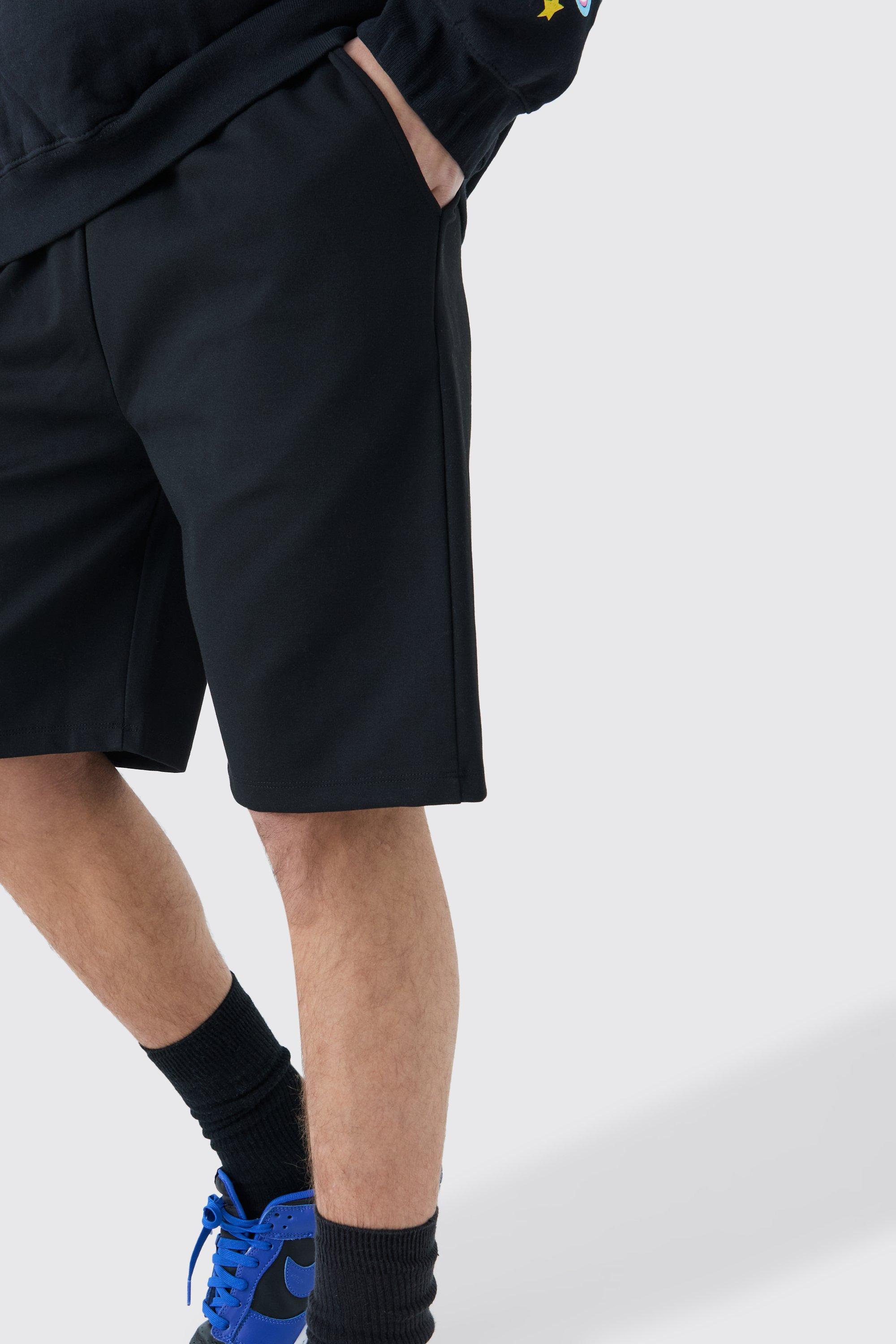 Mid length deals gym shorts