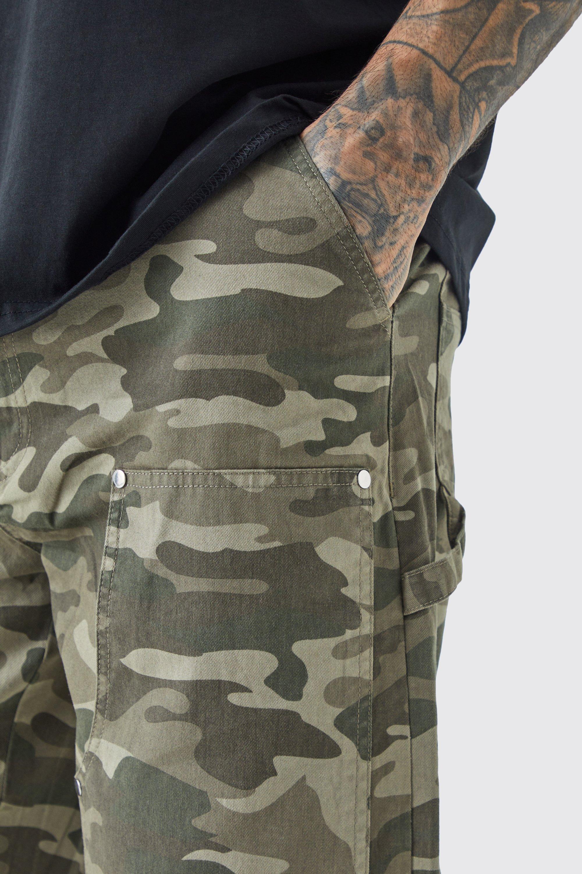 Twill camo pants sales
