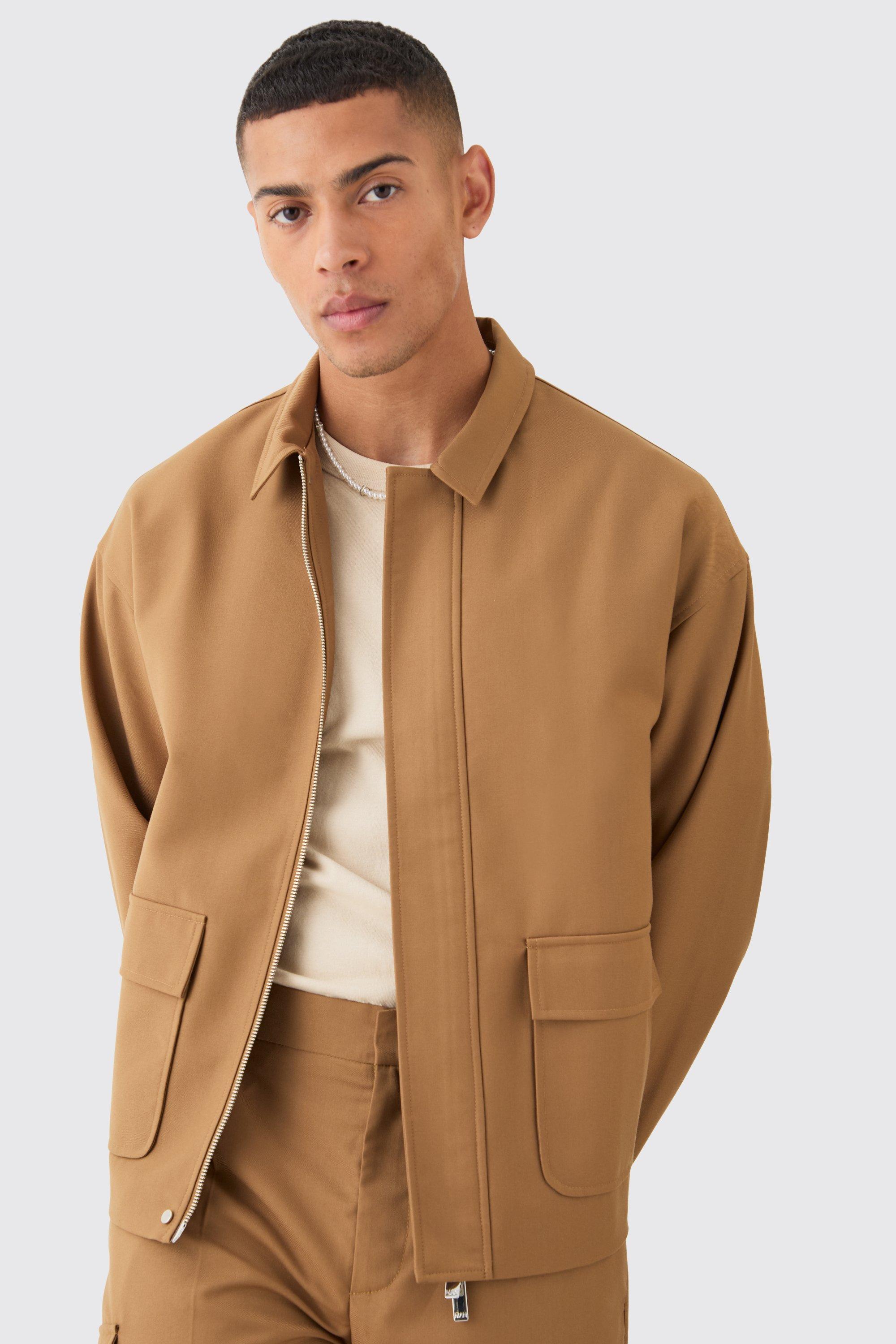 Boohoo harrington outlet jacket