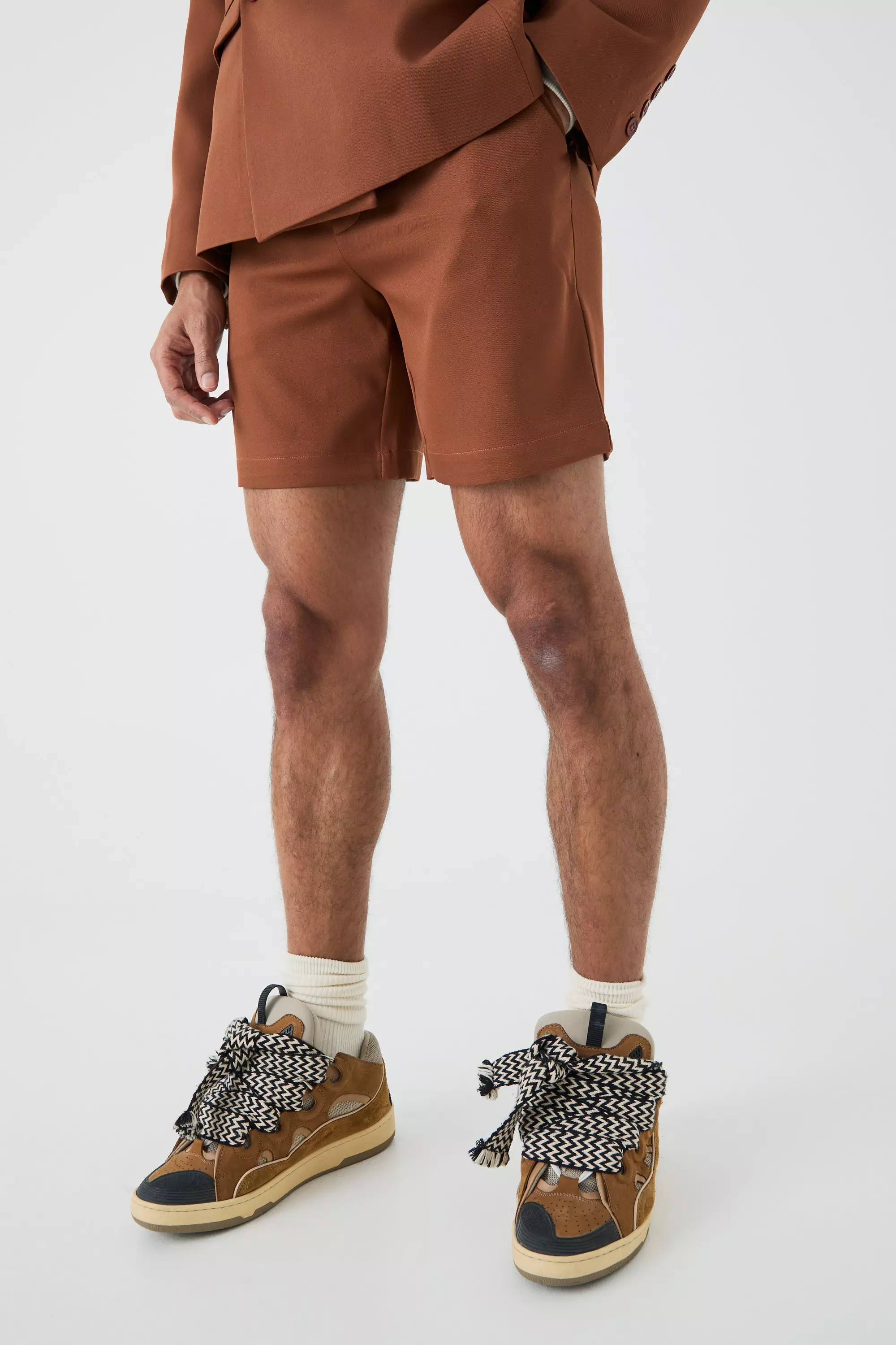 Rust Mix & Match Tailored Shorts alternative image