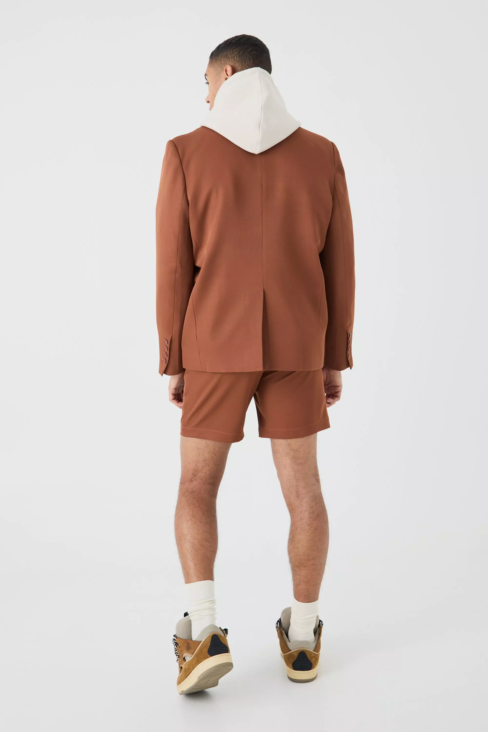 Rust Mix & Match Tailored Shorts alternative image