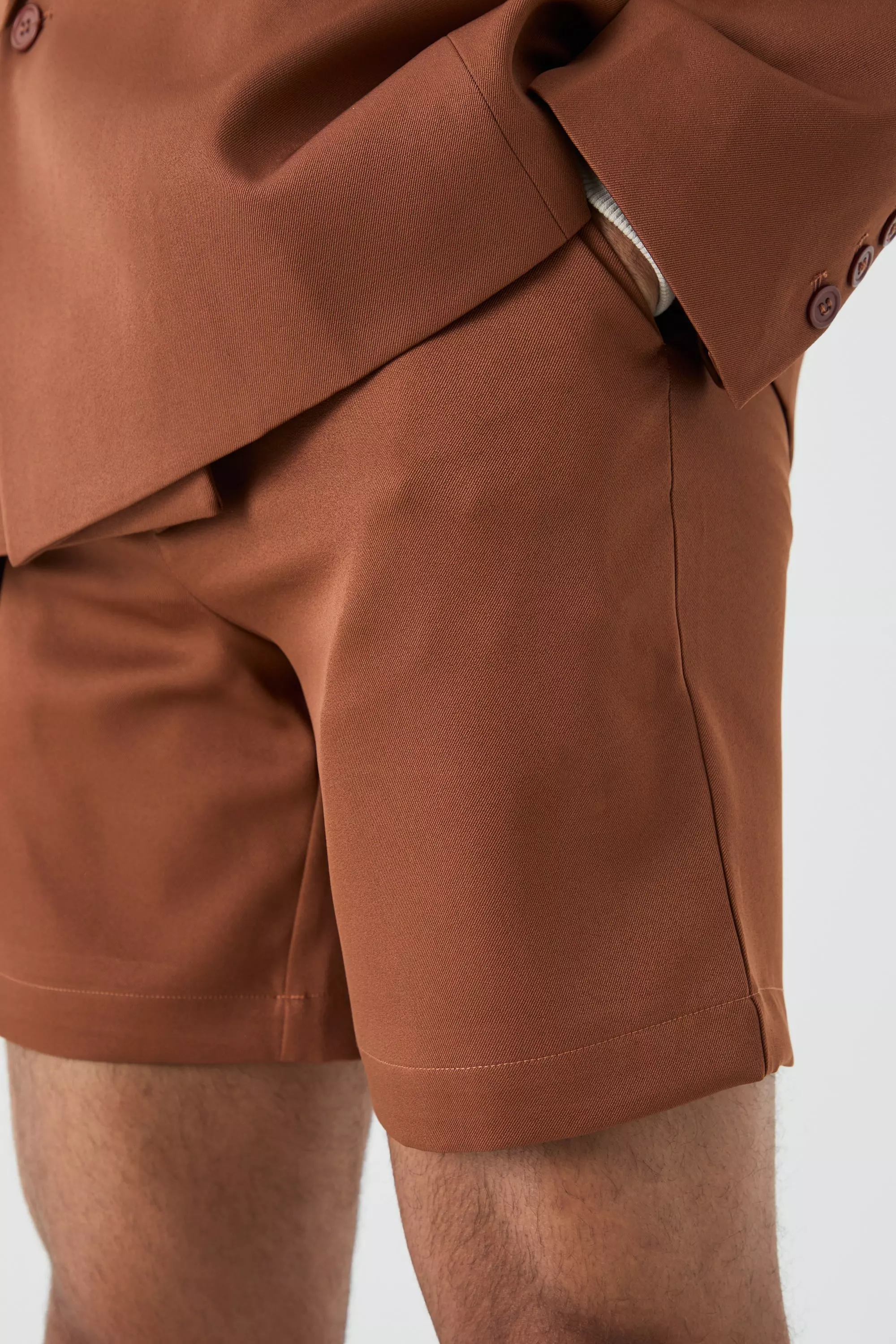 Rust Mix & Match Tailored Shorts alternative image