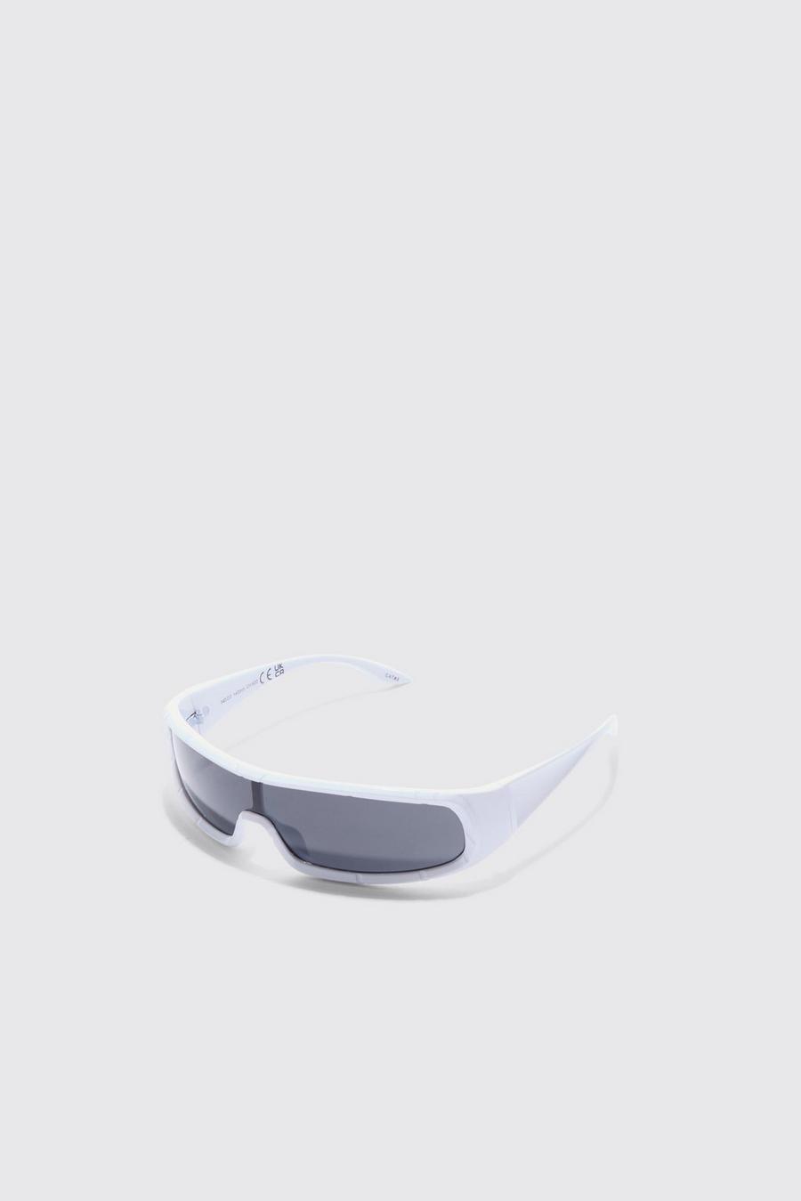 Racer-Sonnenbrille, White image number 1