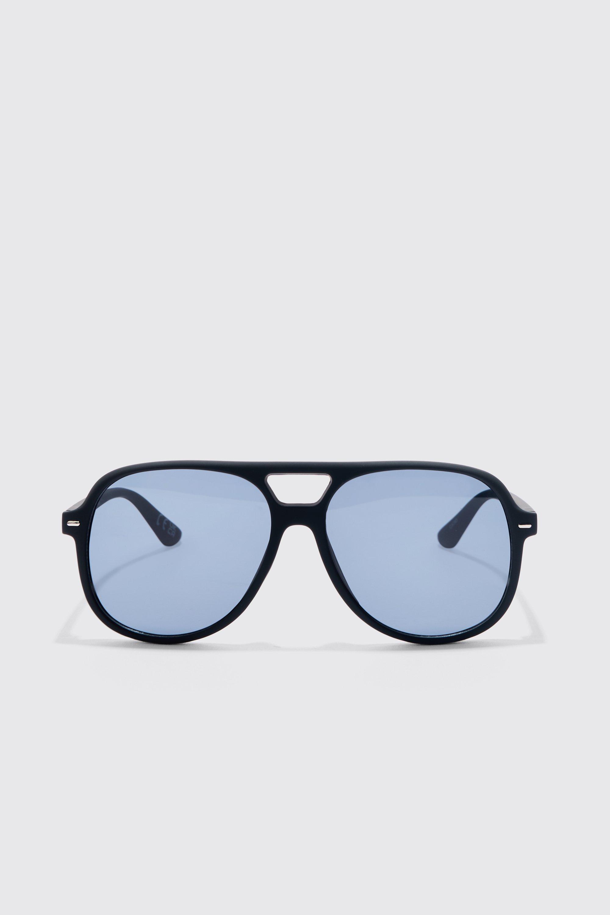 Plastic Aviator Sunglasses