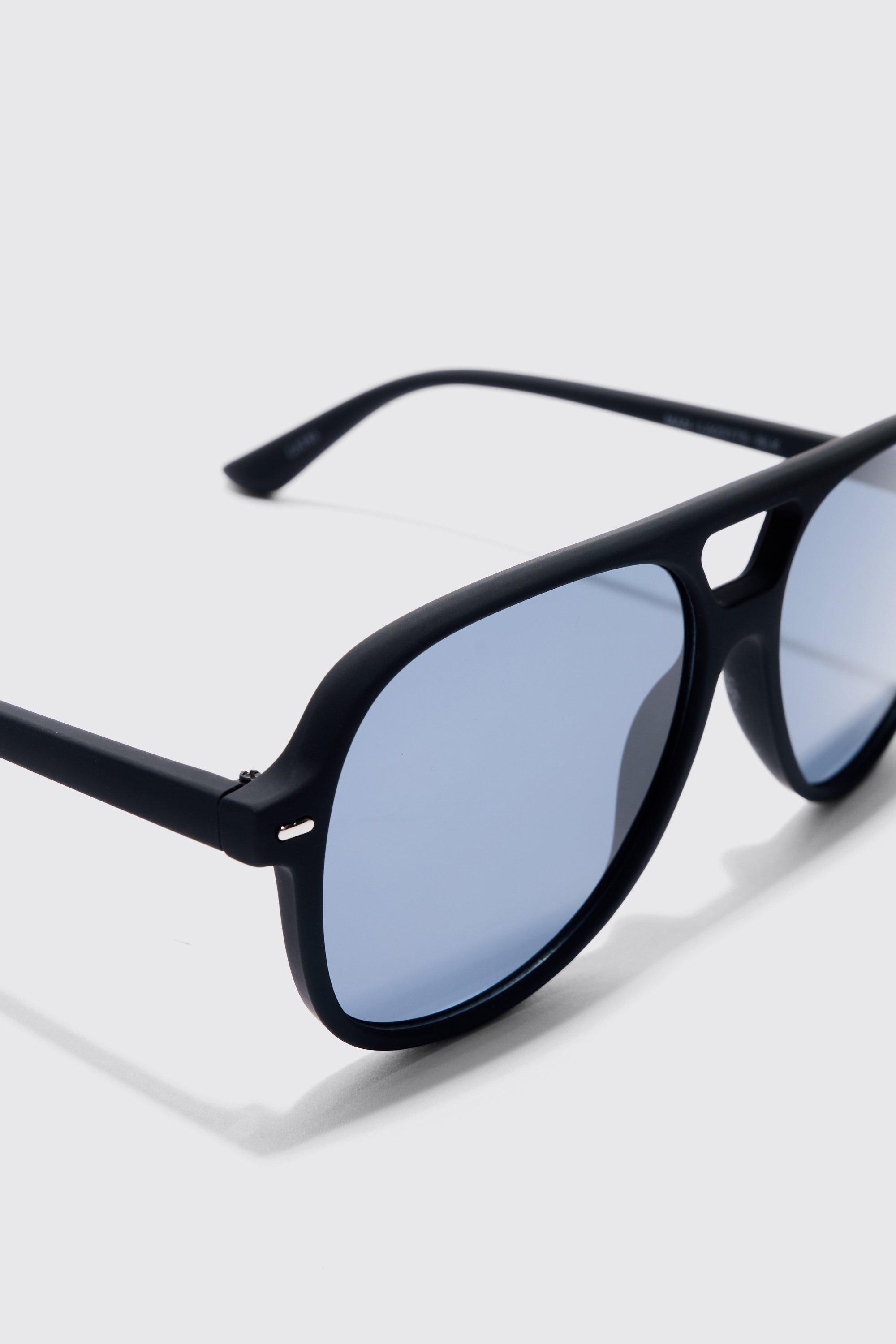 Plastic aviator sunglasses on sale