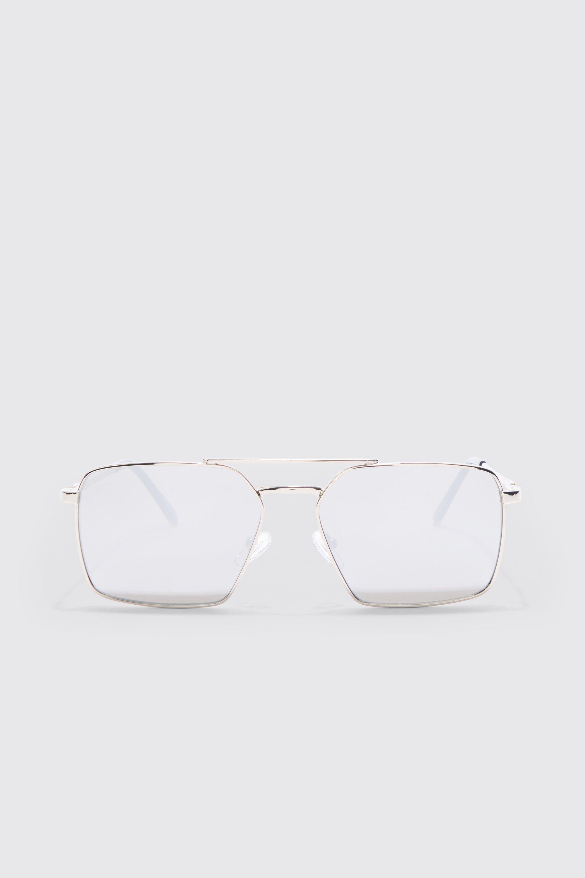 Square hot sale aviator glasses