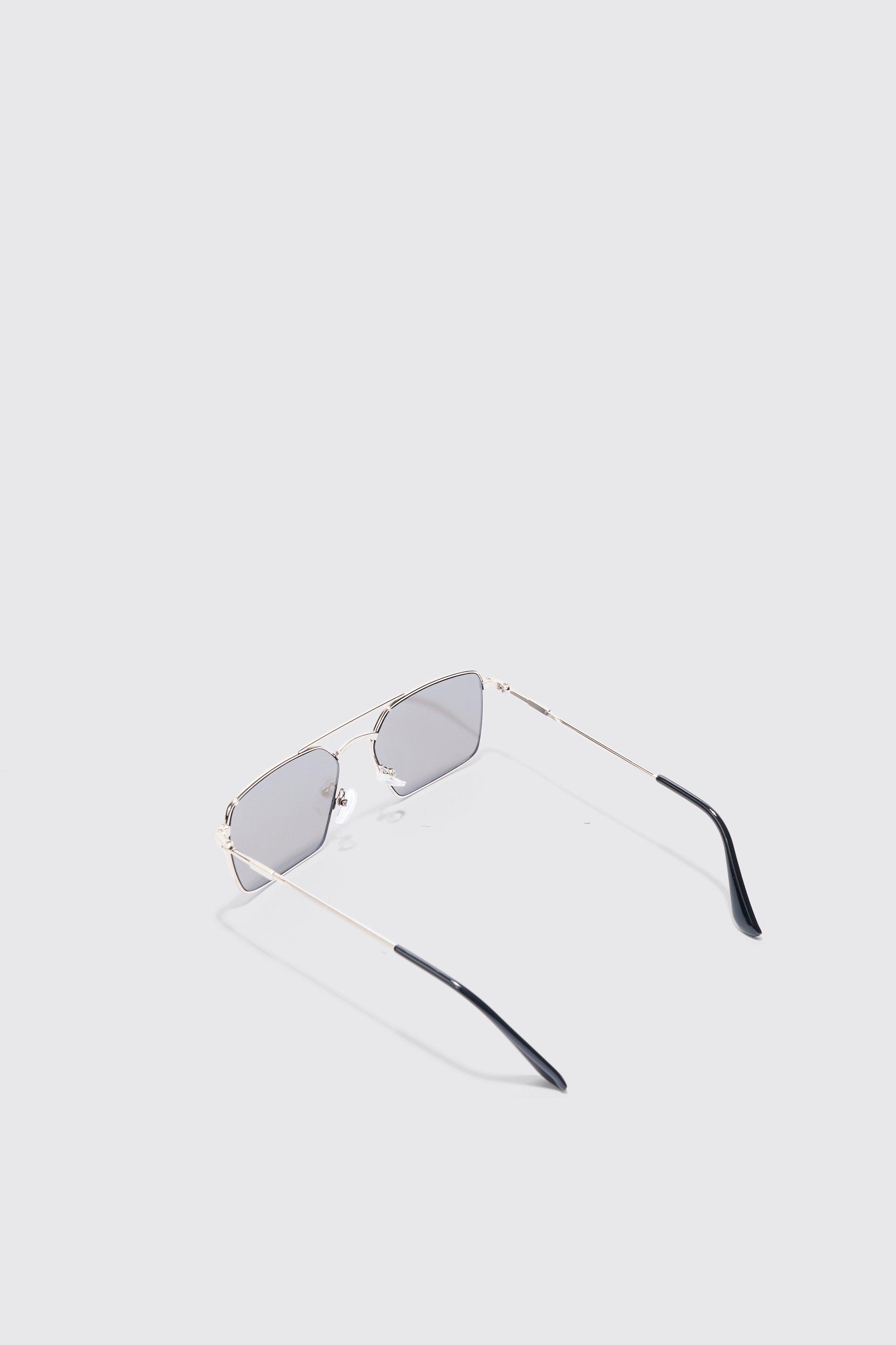 Squared off best sale aviator sunglasses