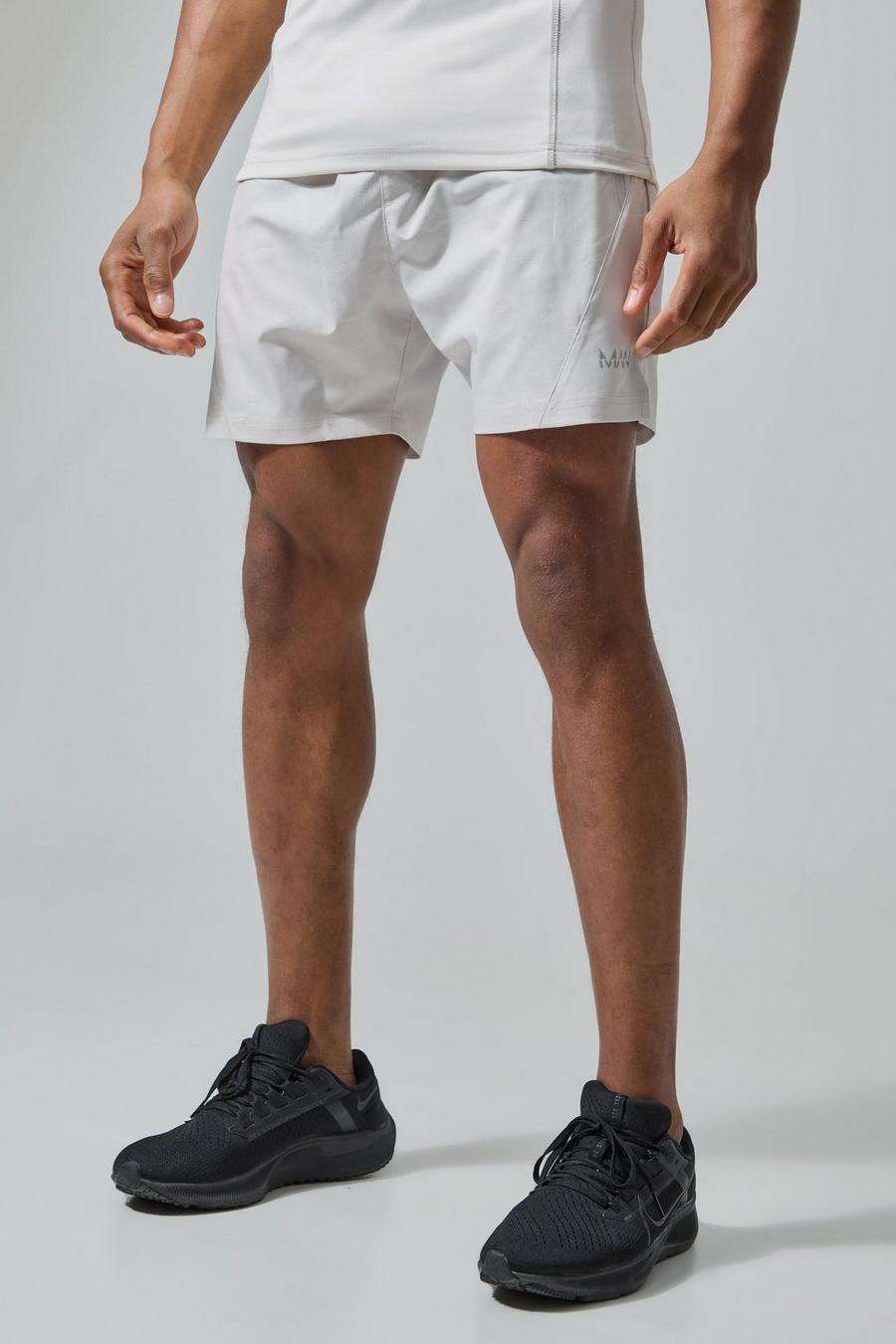 Grey MAN Active Kamouflagemönstrade shorts (5 tum).