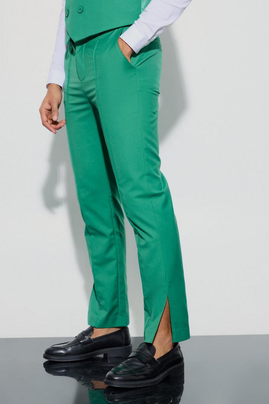 Mint Tailored Straight Fit Trousers image number 1