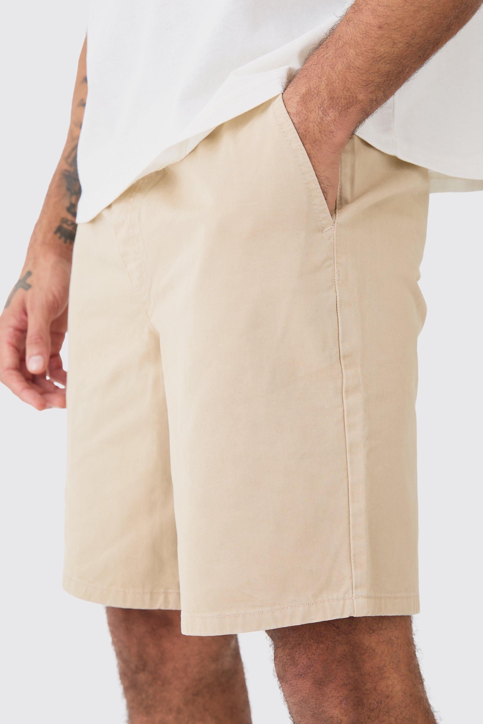 Relaxed fit chino shorts store