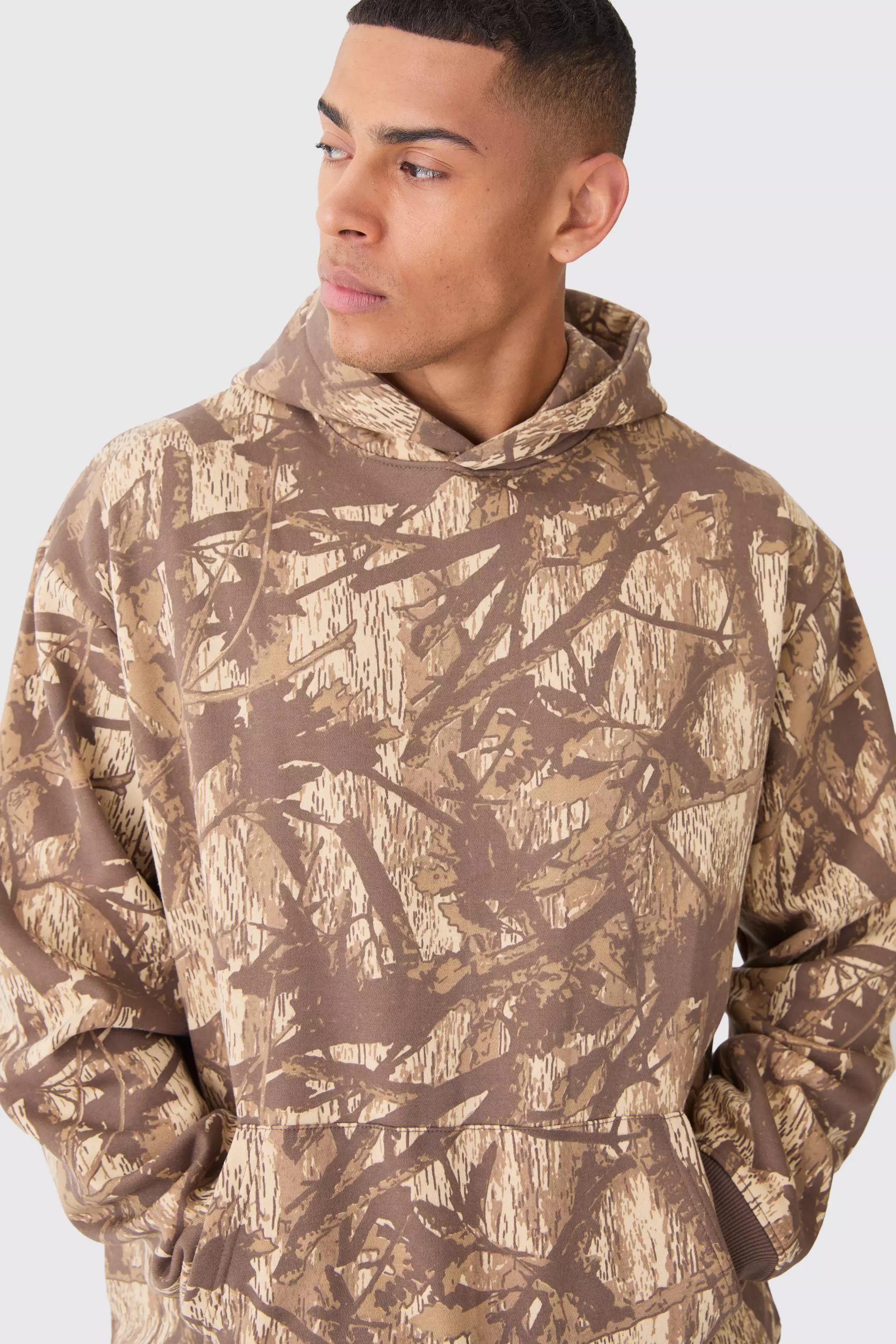 Oversized camo hoodie clearance