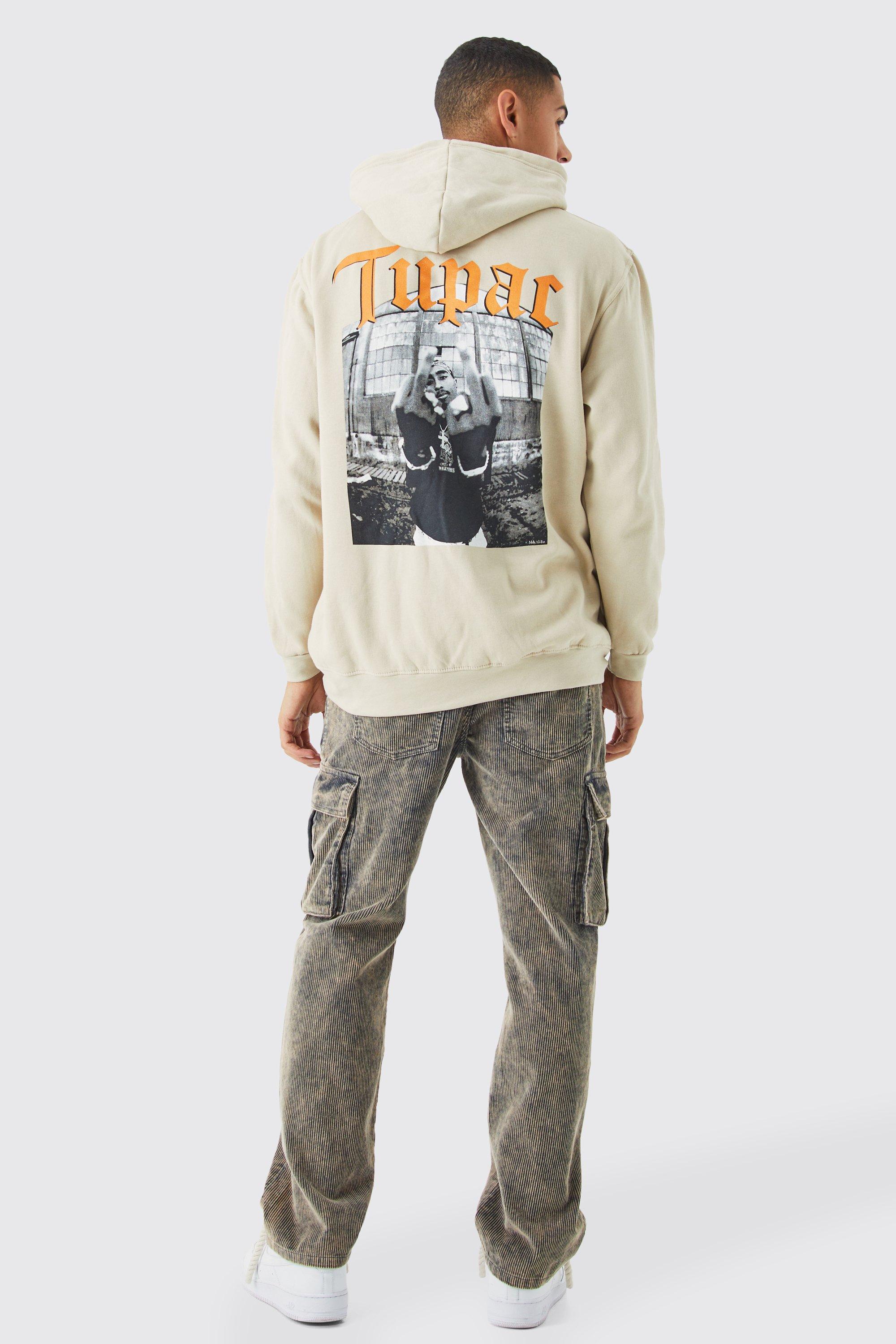 Oversized Tupac License Hoodie