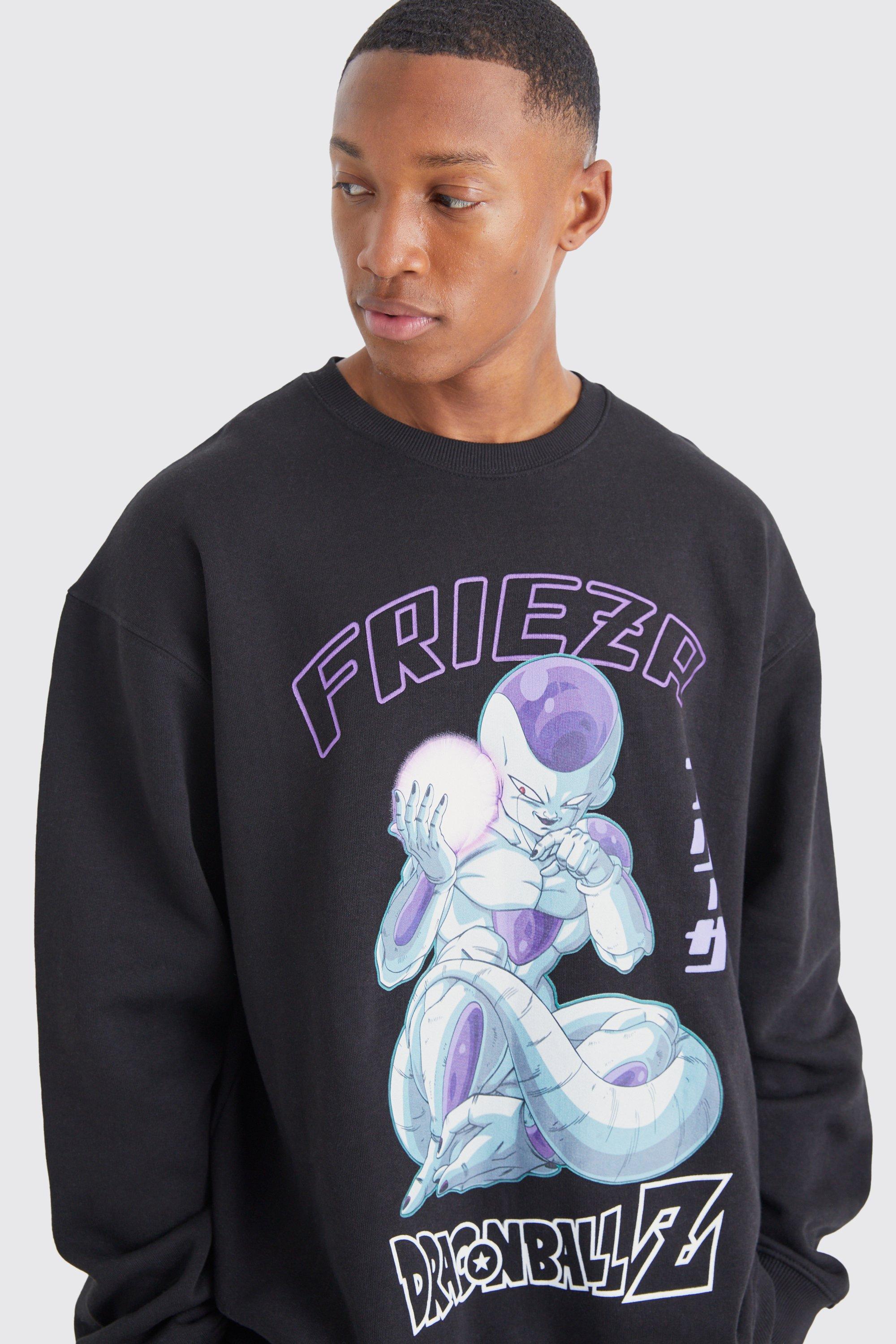 Oversized Gelicenseerde Dragonball Z Trui boohoo