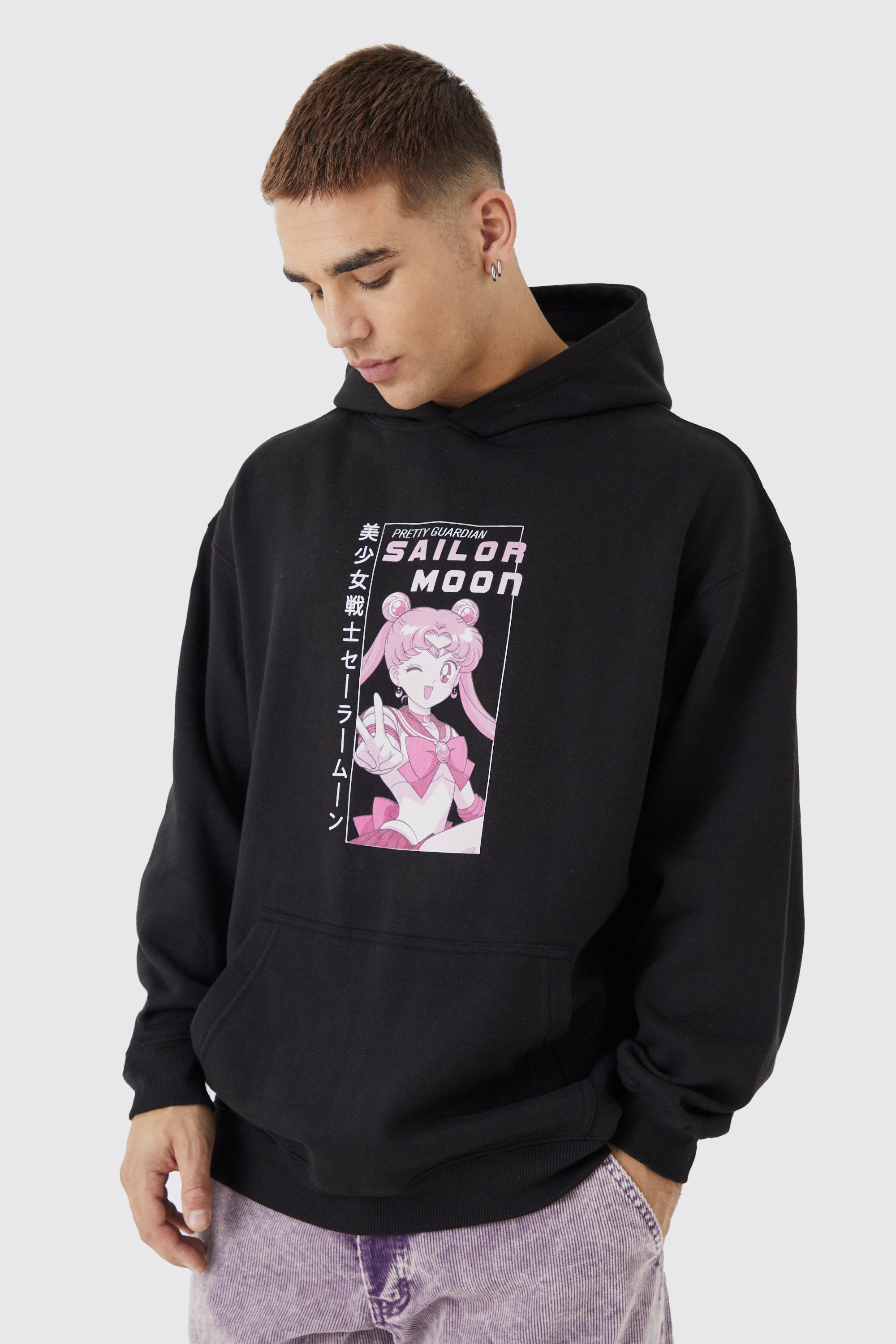 Sailor moon store hoodie black