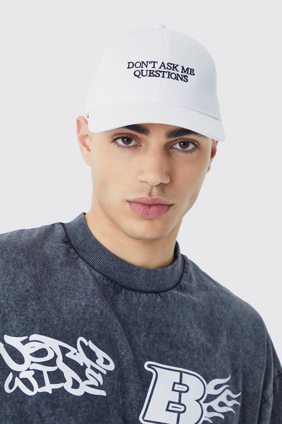 Casquette brodée, White image number 1