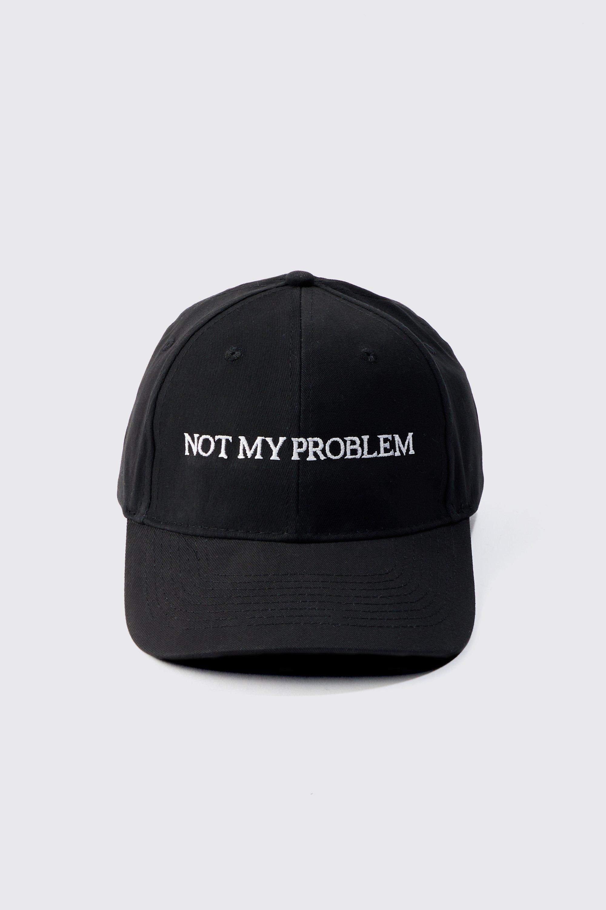 Slogan Embroidered Cap | boohoo