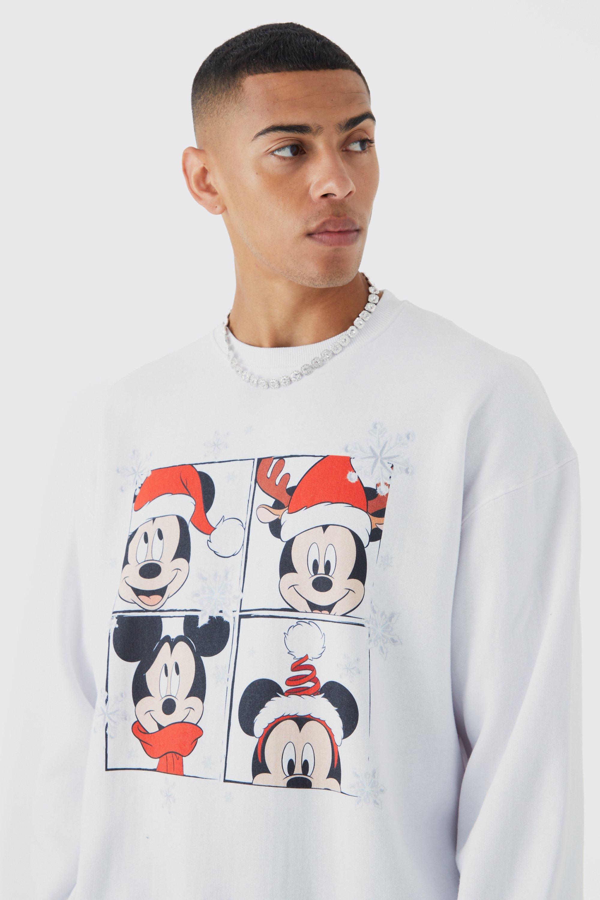 Mickey mouse deals oversized sweatshirt