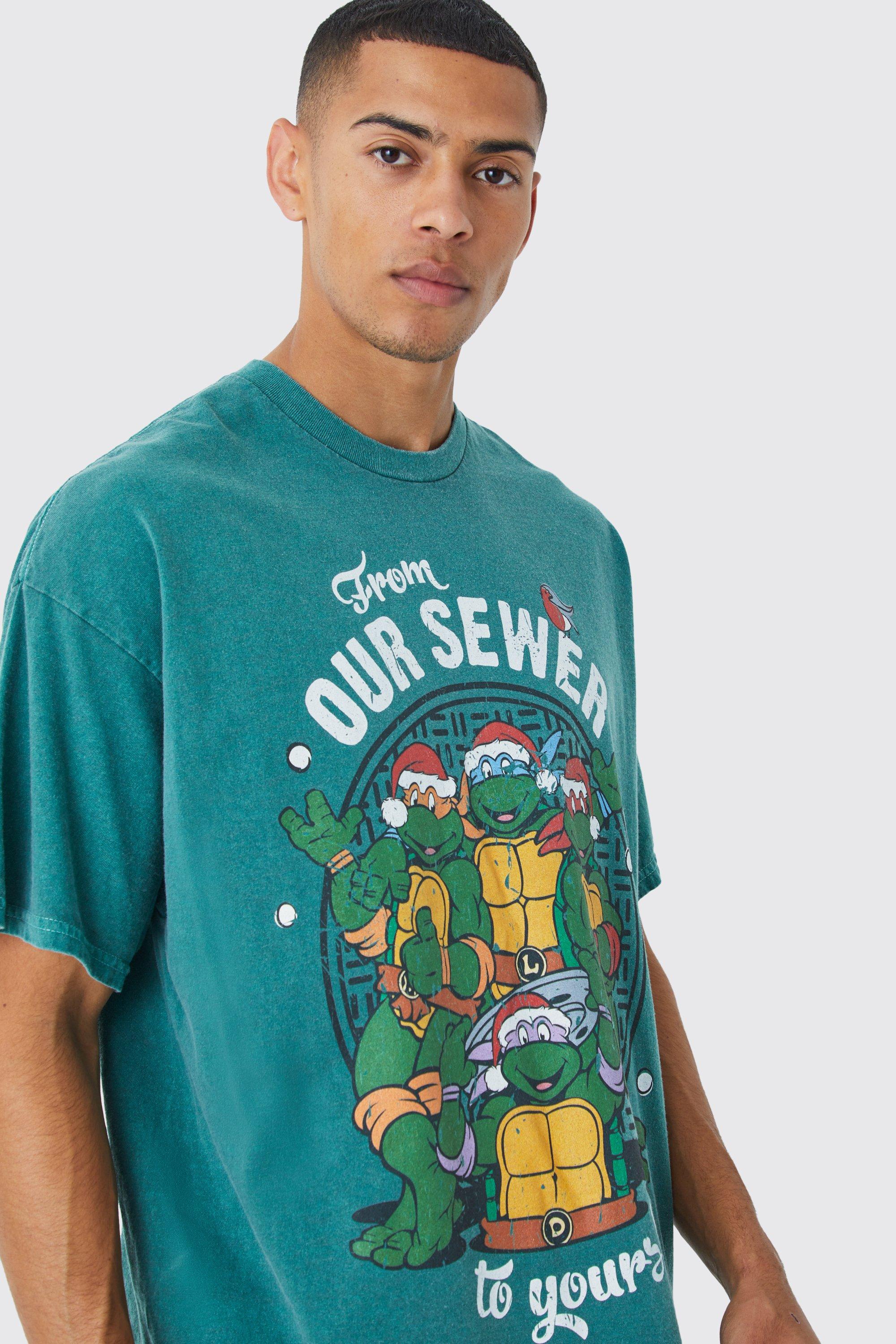 Men's Teenage Mutant Ninja Turtles Knit Fictitious Character