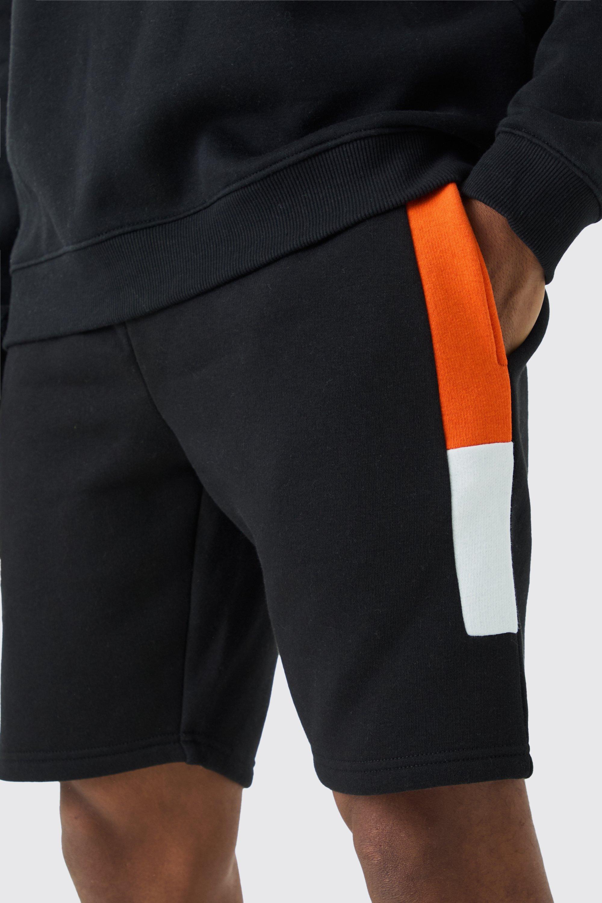 Slim fit hot sale fleece shorts