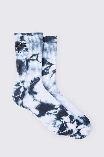 Active Training Dept Tie Dye Socks grey