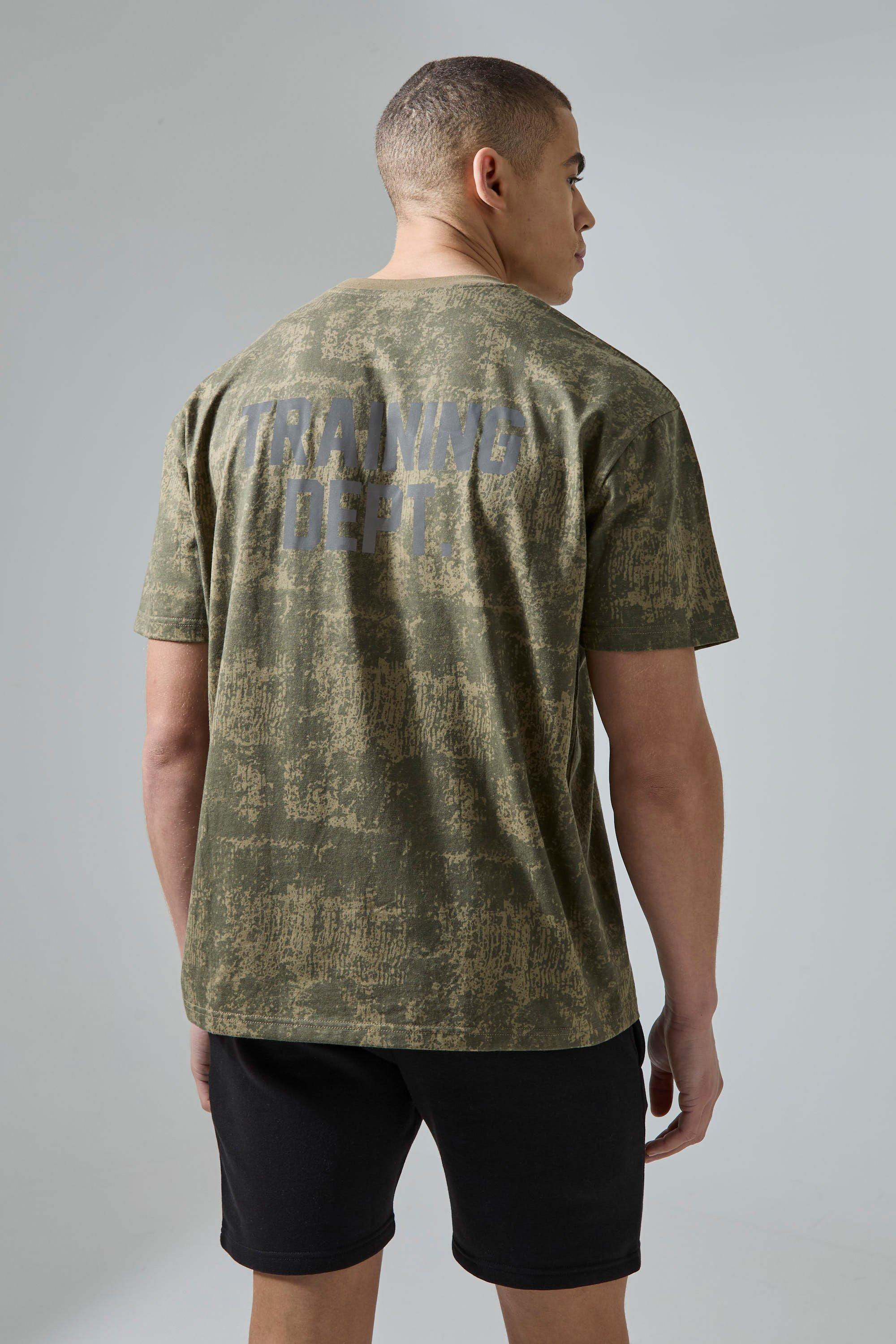 Active Training Dept Camo Tshirt & Short Set