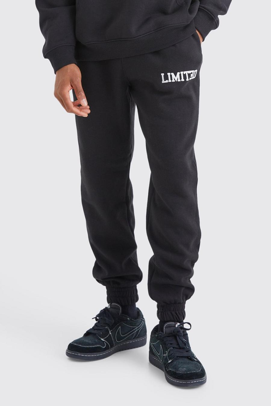 Pantaloni tuta Regular Fit Limited, Black