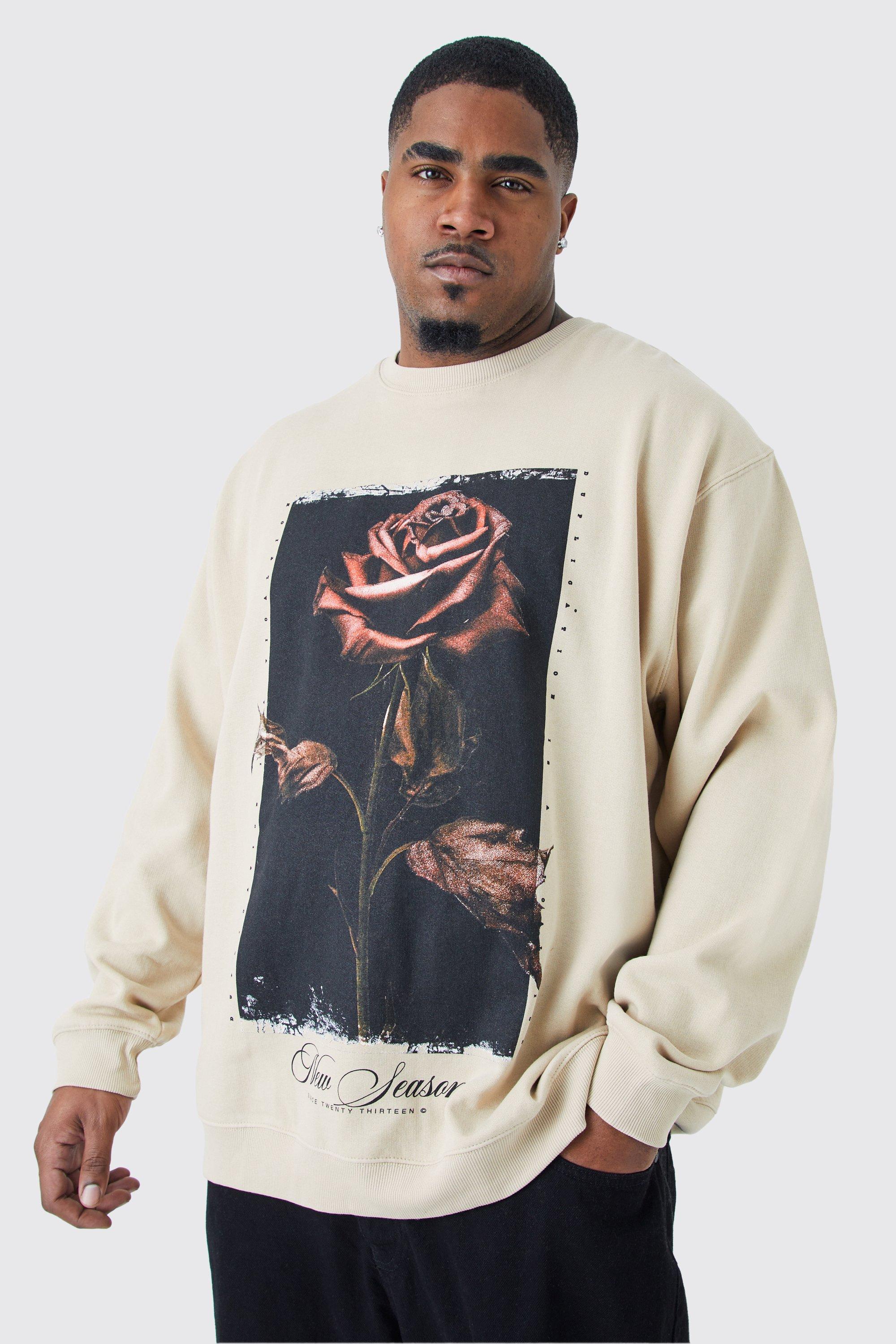 Rose sweatshirt shop mens