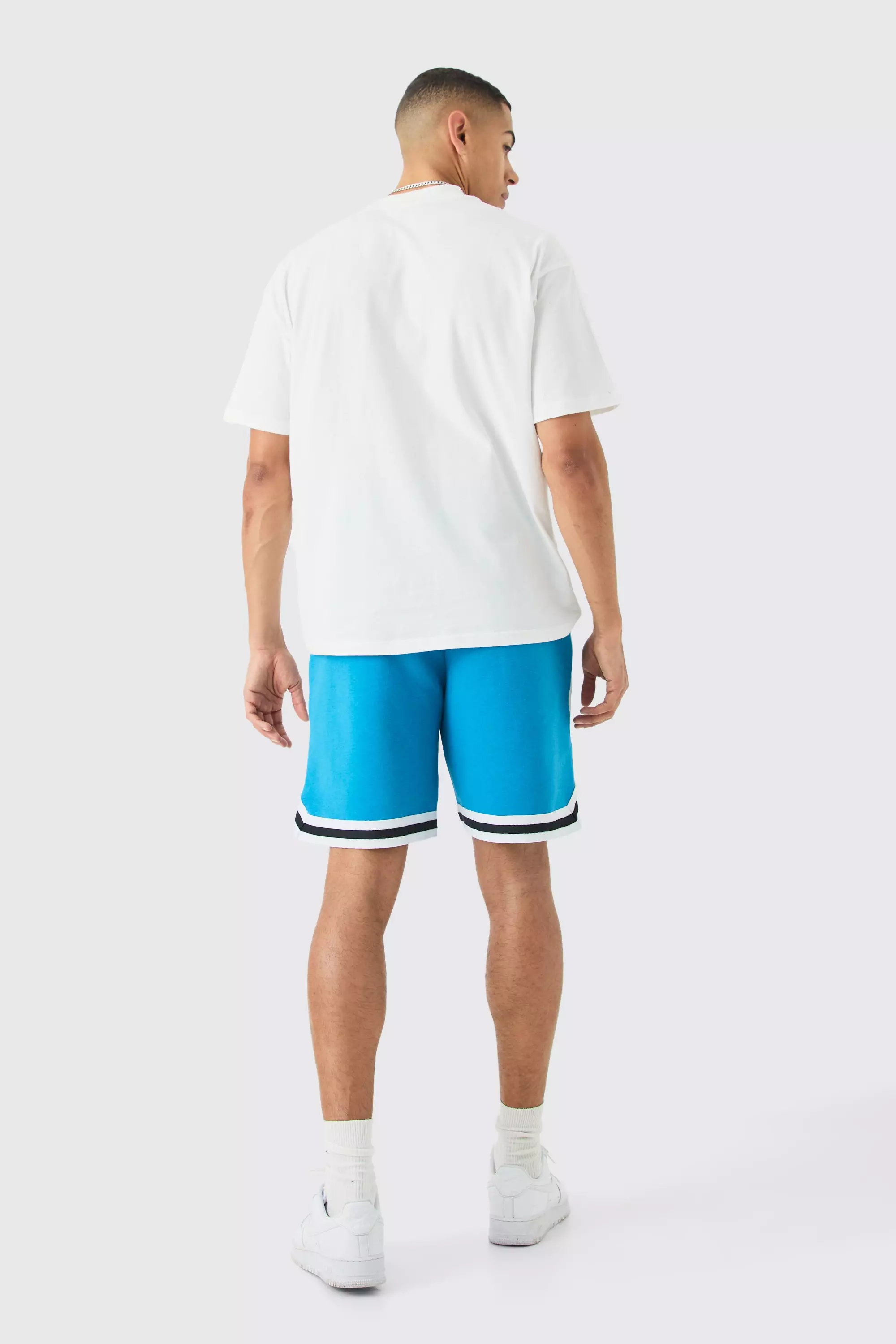 Polo with outlet basketball shorts