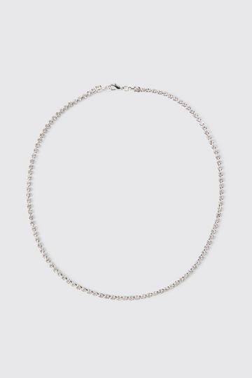 Iced Necklace silver