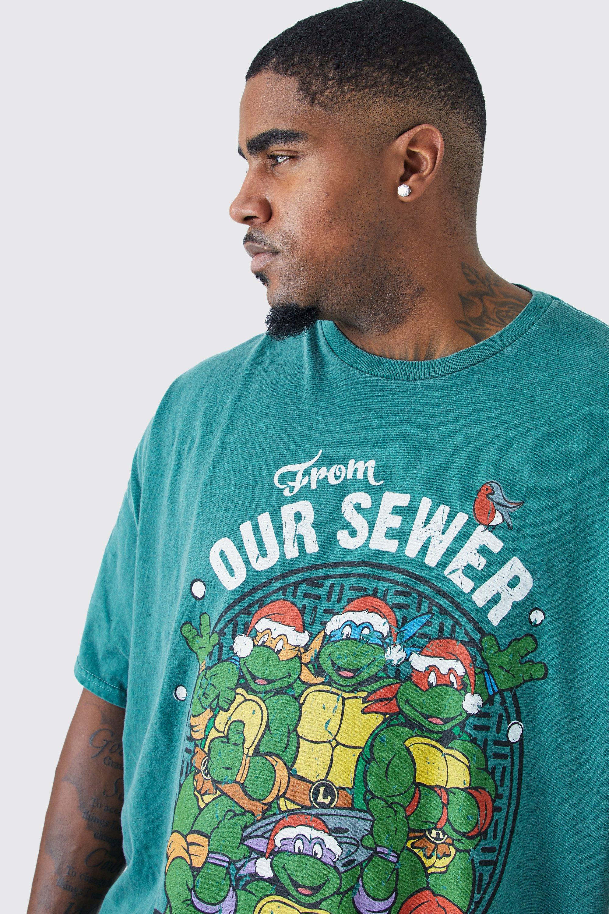 Oversized Teenage Mutant Ninja Turtle T-shirt