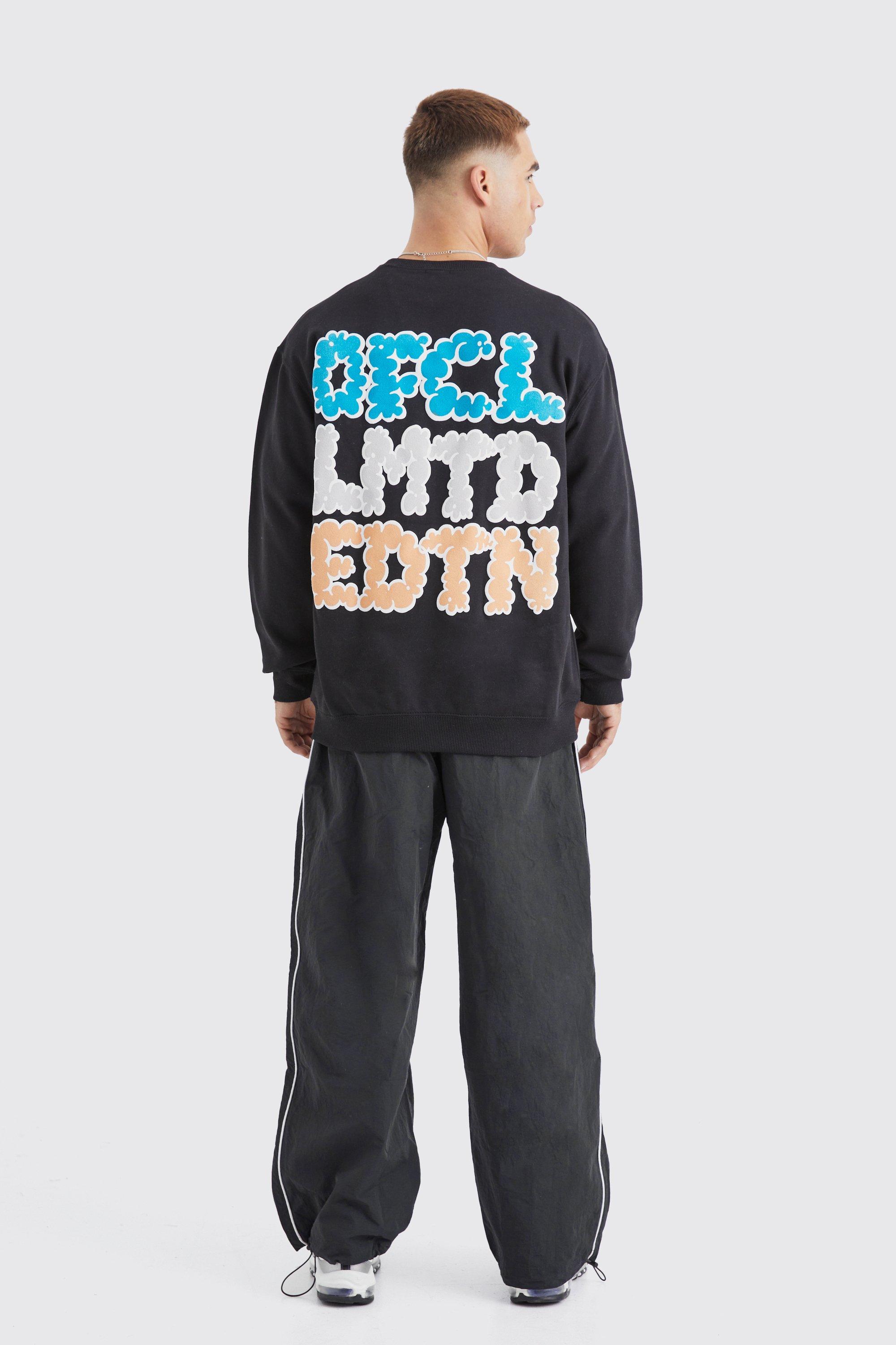 Oversized Boxy Zip Through Puff Print Hoodie | boohoo