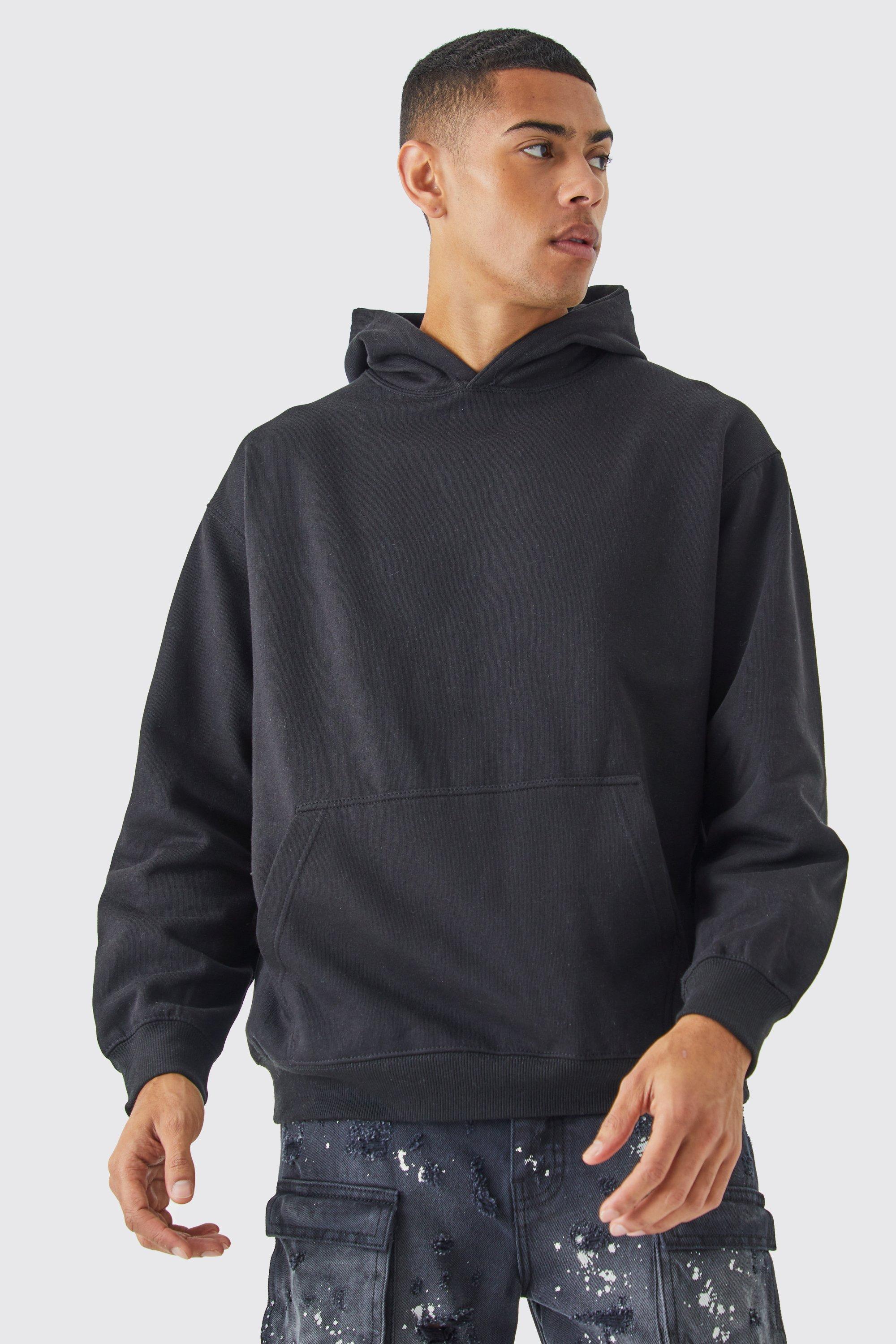 Hoodie store long homme