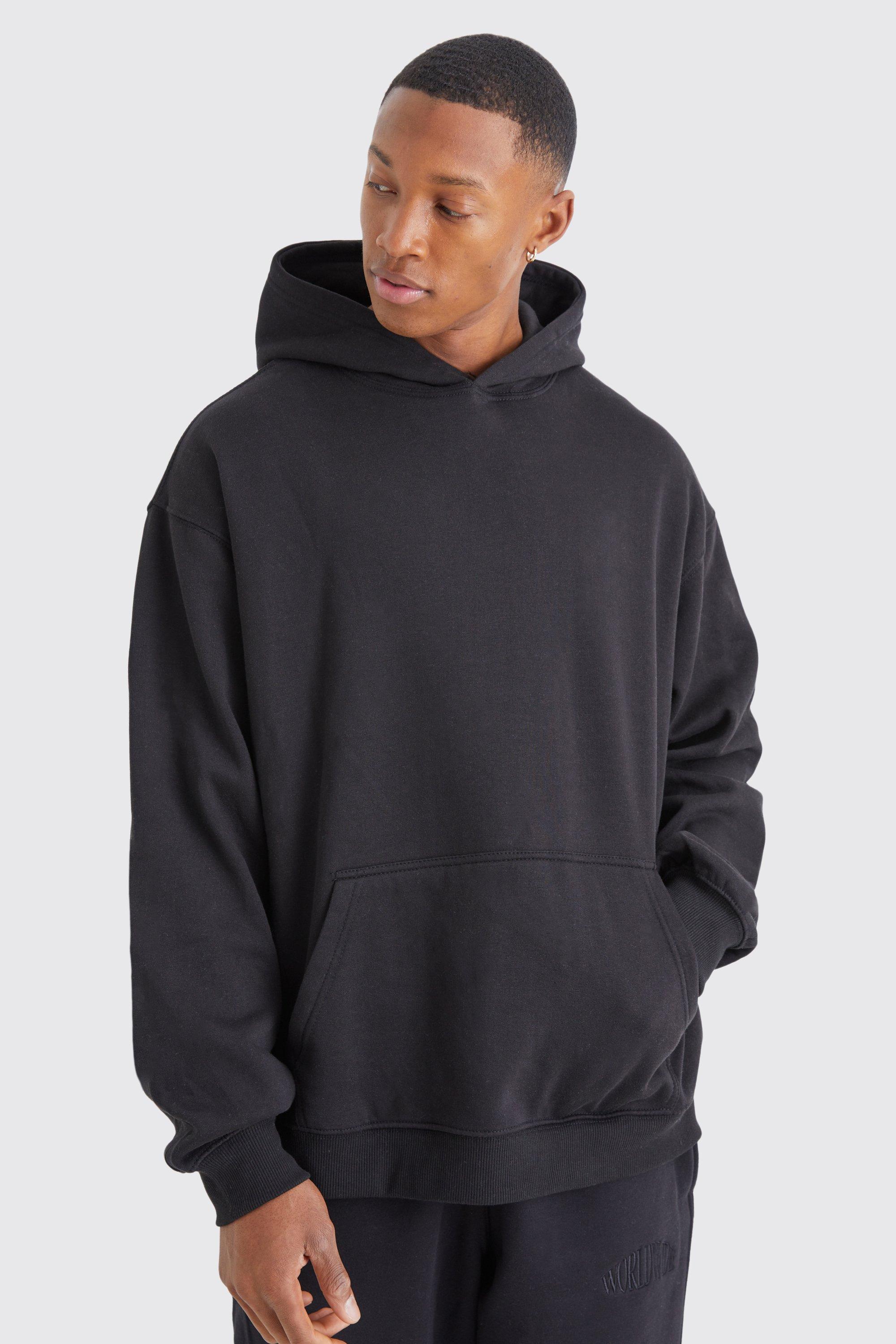 Boohoo mens best sale black hoodie