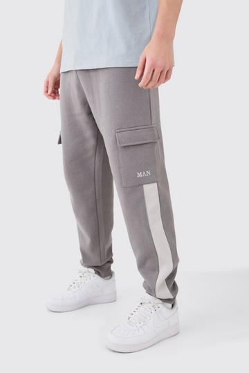 Man Cargo Pocket Jogger charcoal